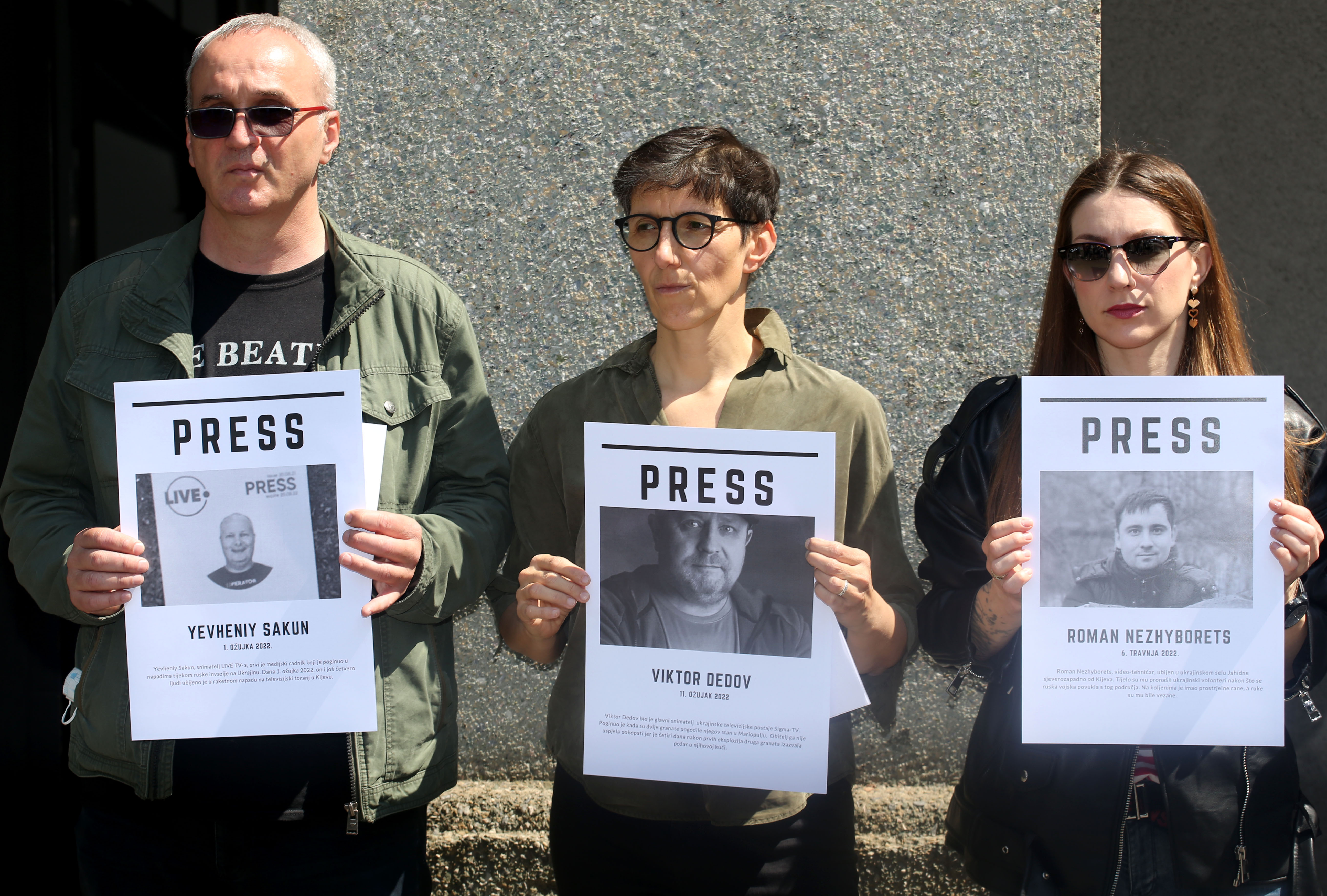 Svjetski dan slobode medija u Hrvatskoj: Minuta šutnje za novinare poginule u Ukrajini