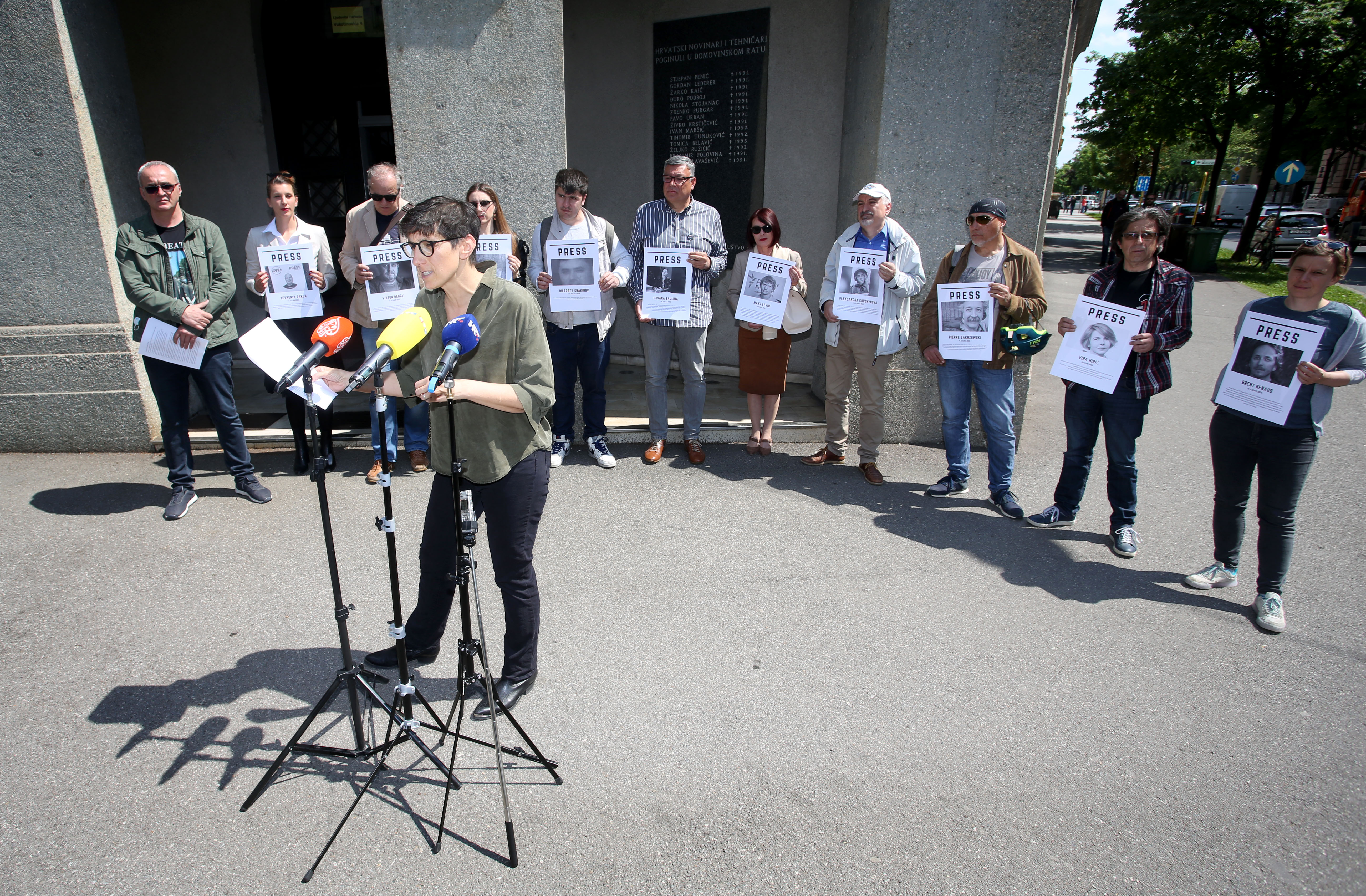 Svjetski dan slobode medija u Hrvatskoj: Minuta šutnje za novinare poginule u Ukrajini