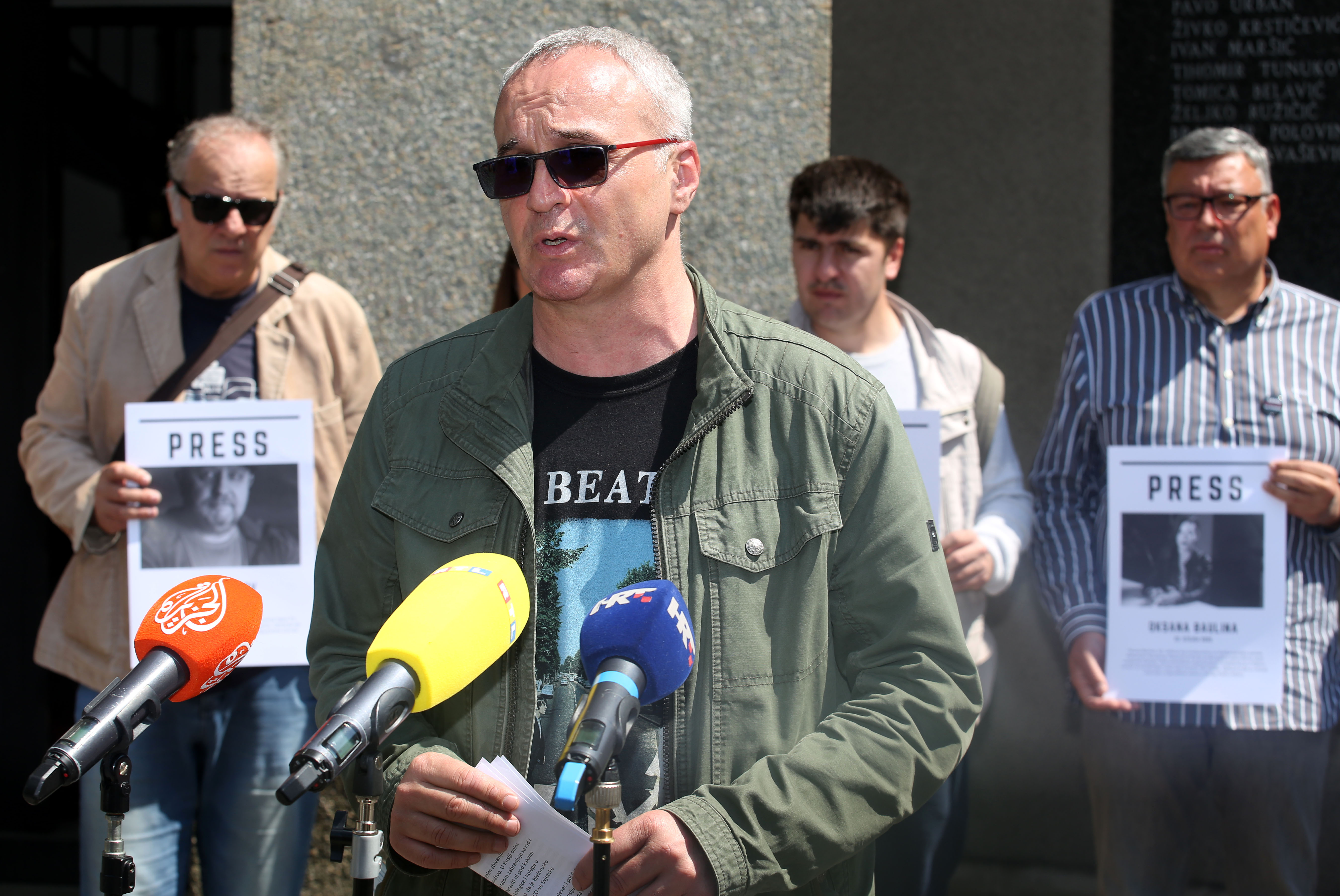 Svjetski dan slobode medija u Hrvatskoj: Minuta šutnje za novinare poginule u Ukrajini