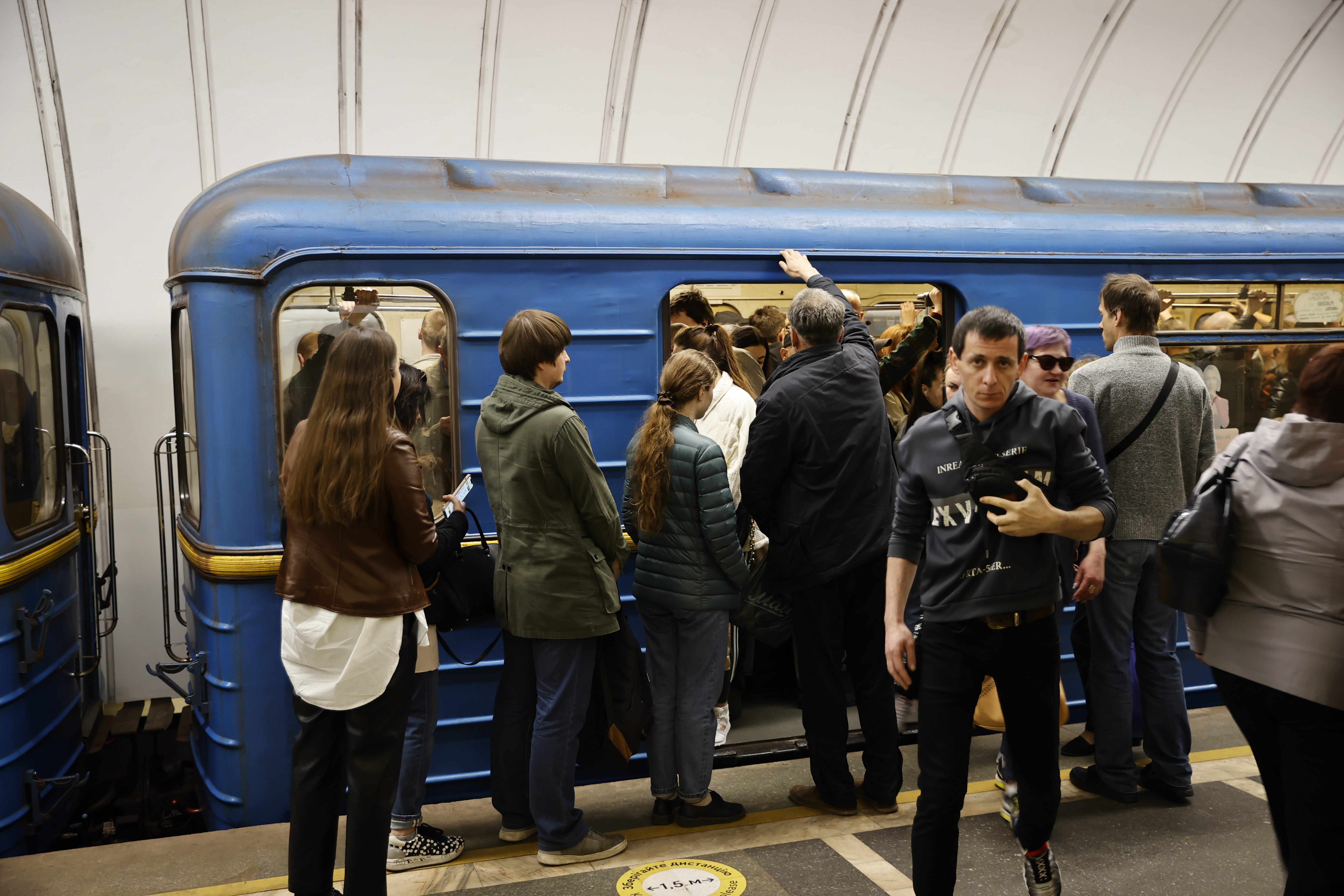 Kijevski metro ponovo prevozi putnike maksimalnim kapacitetom