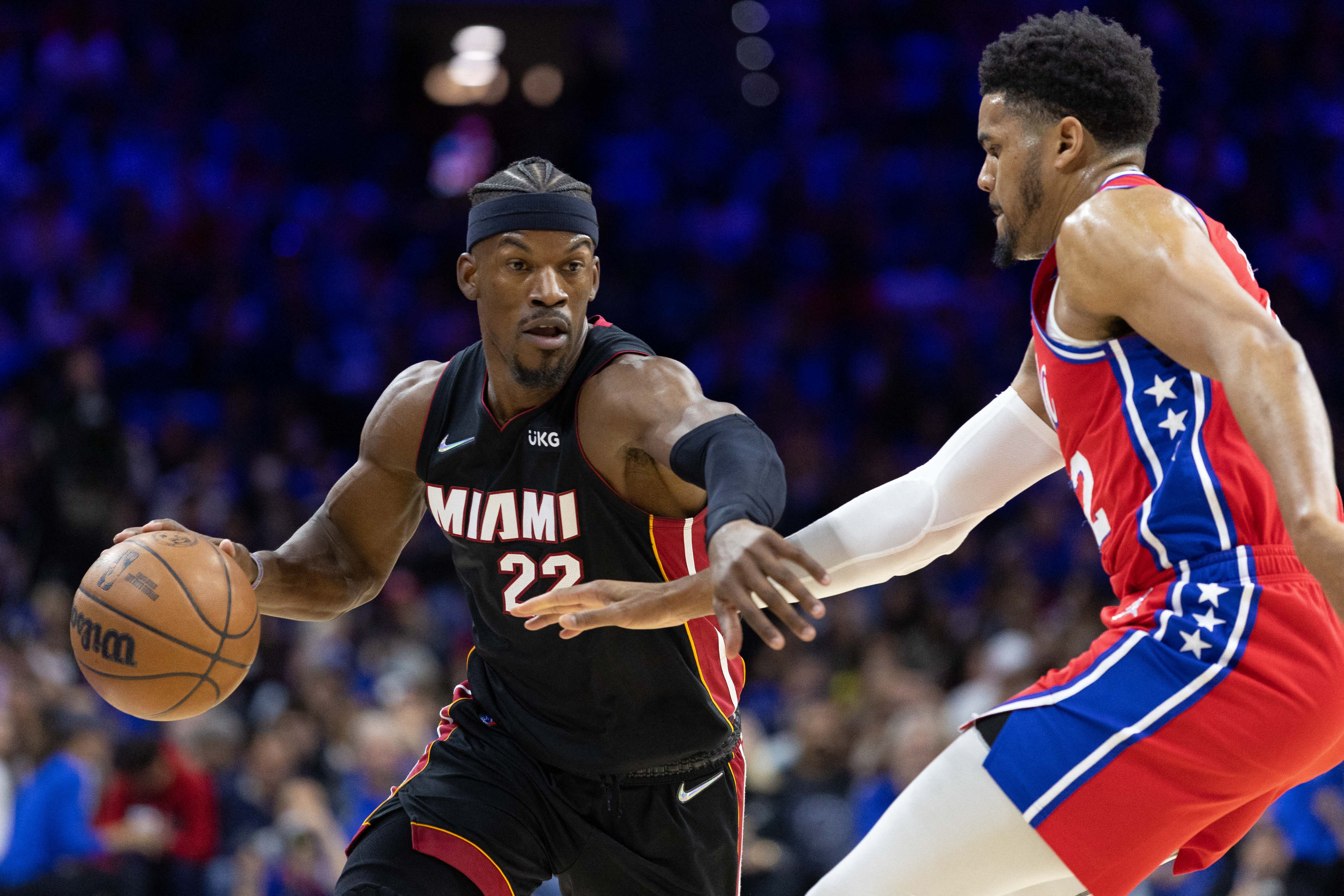 NBA: Miami Heat at Philadelphia 76ers