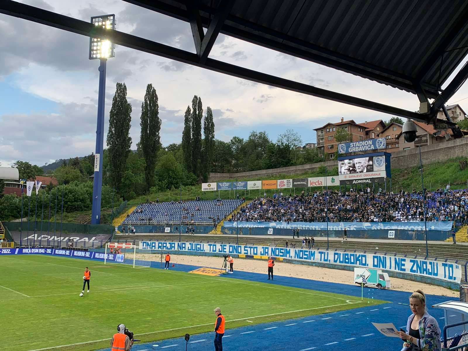 Jug Stadion Grbavica FK Željezničar