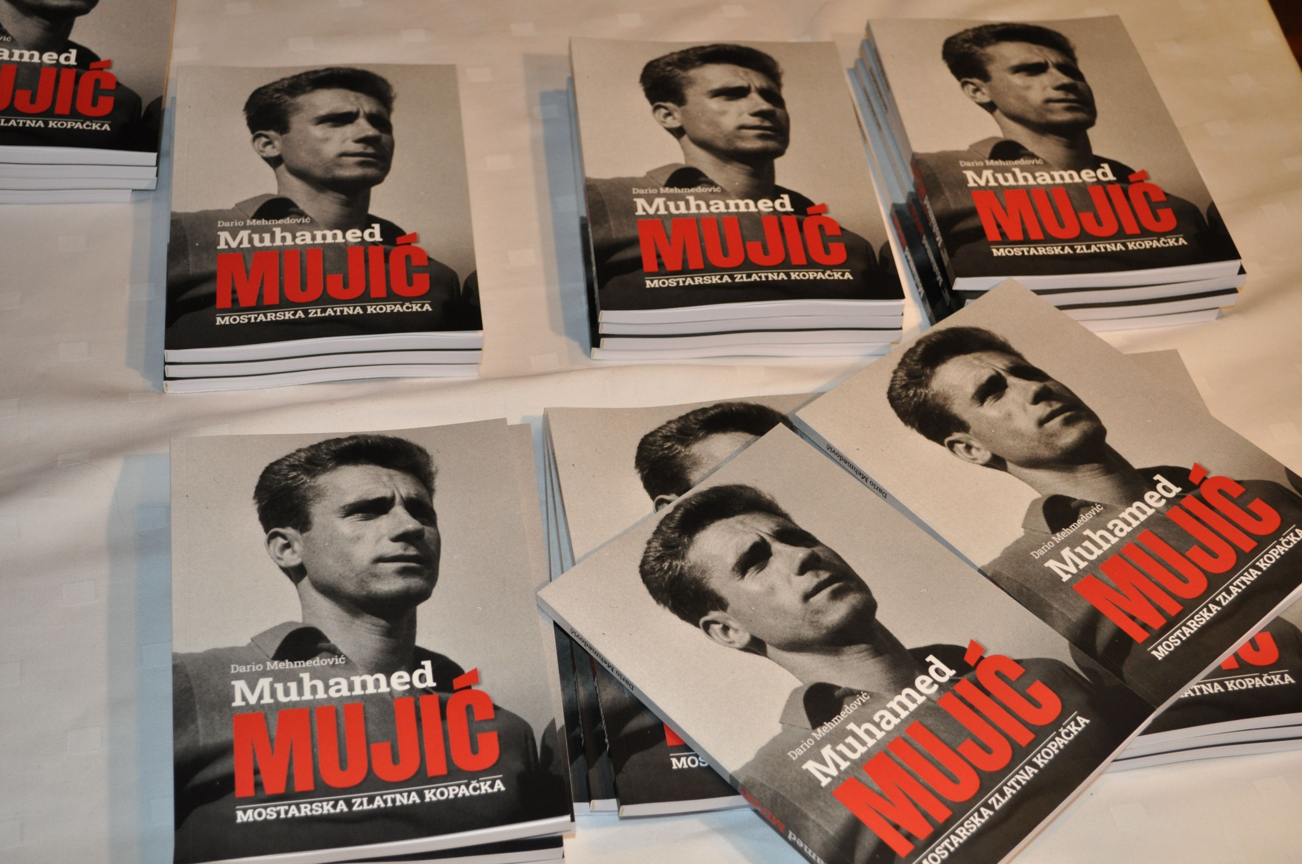 Dario Mehmedović predstavio knjigu 'Muhamed Mujić - Mostarska zlatna kopačka'