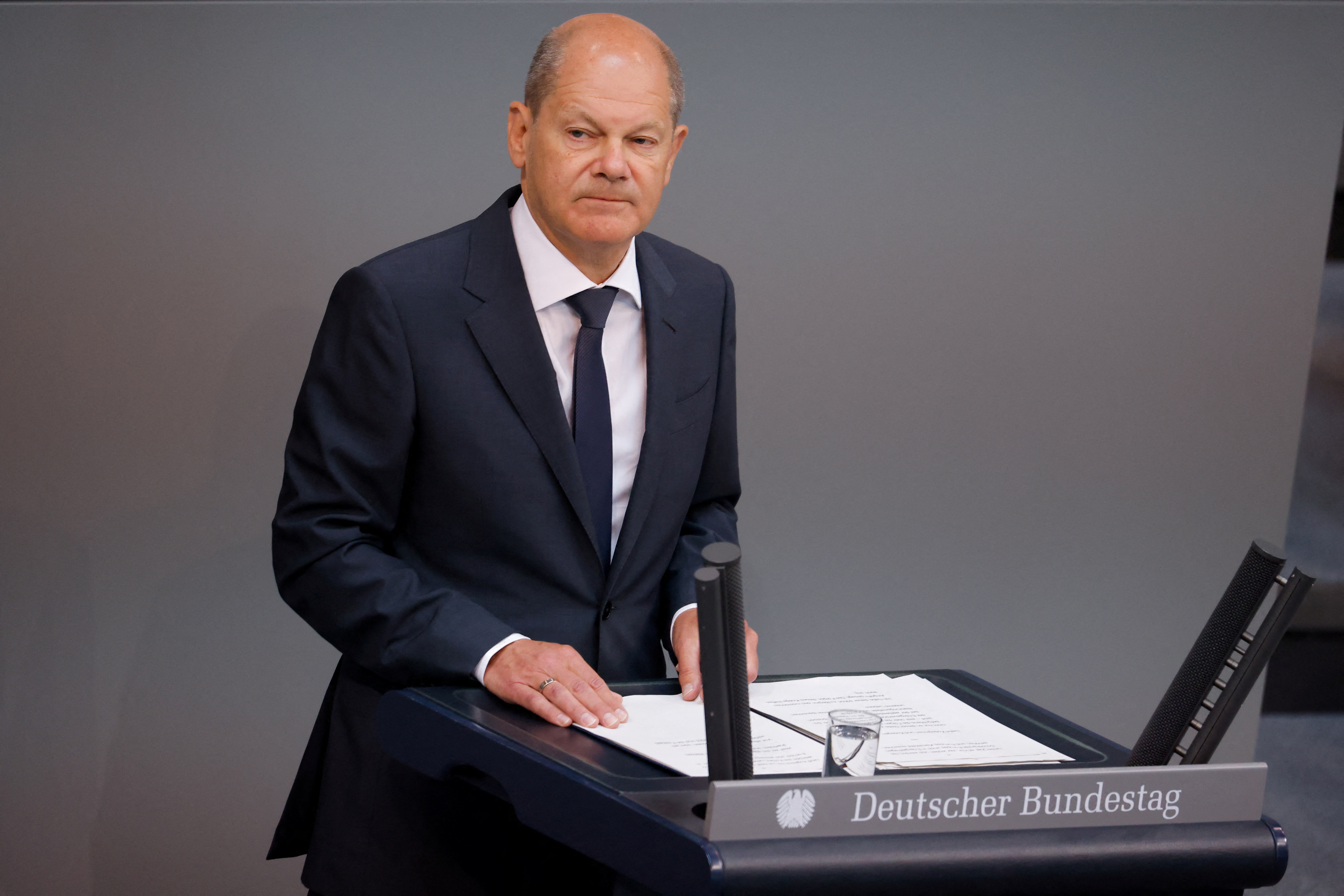 German lower house of parliament session, in Berlin