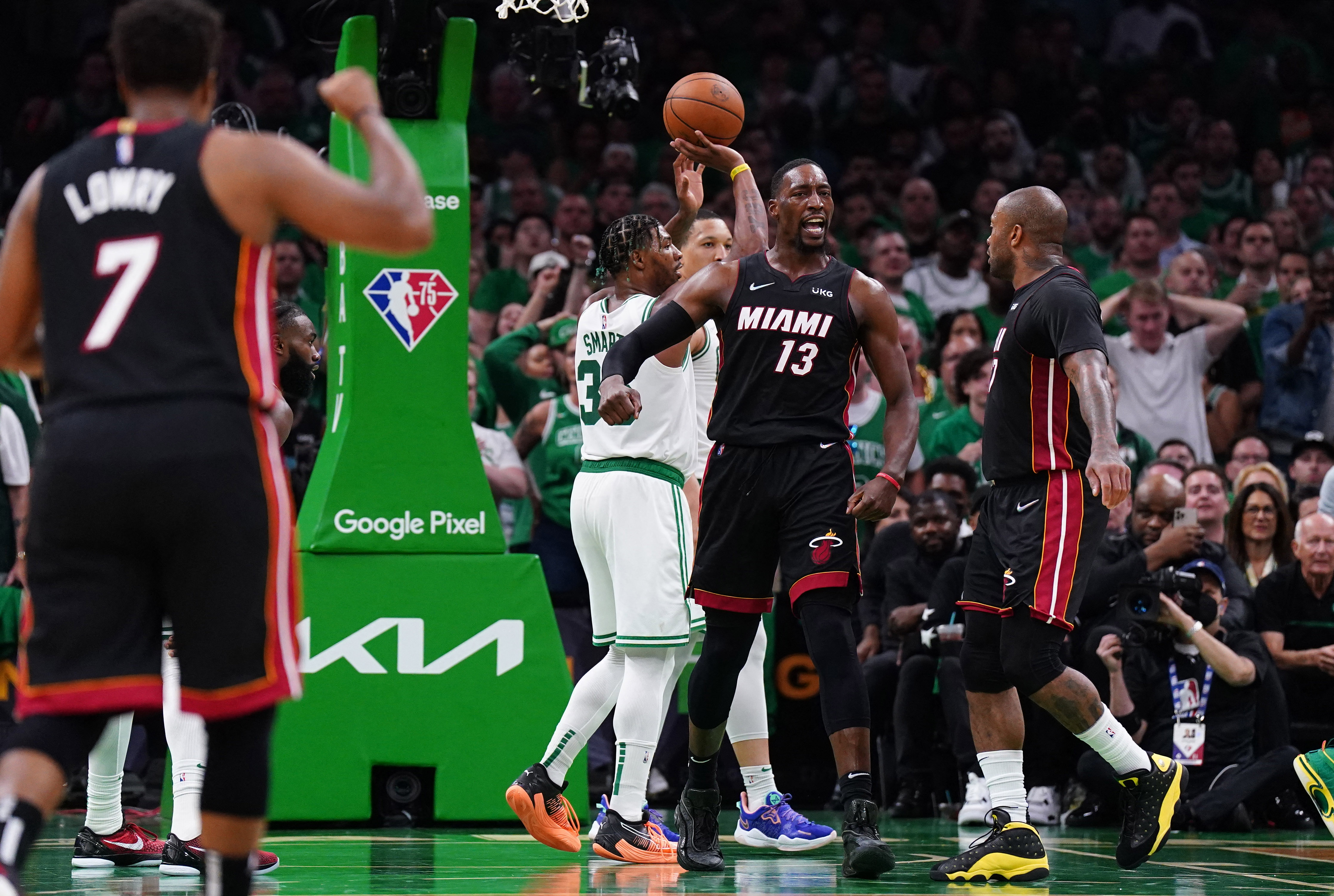 NBA: Playoffs-Miami Heat at Boston Celtics