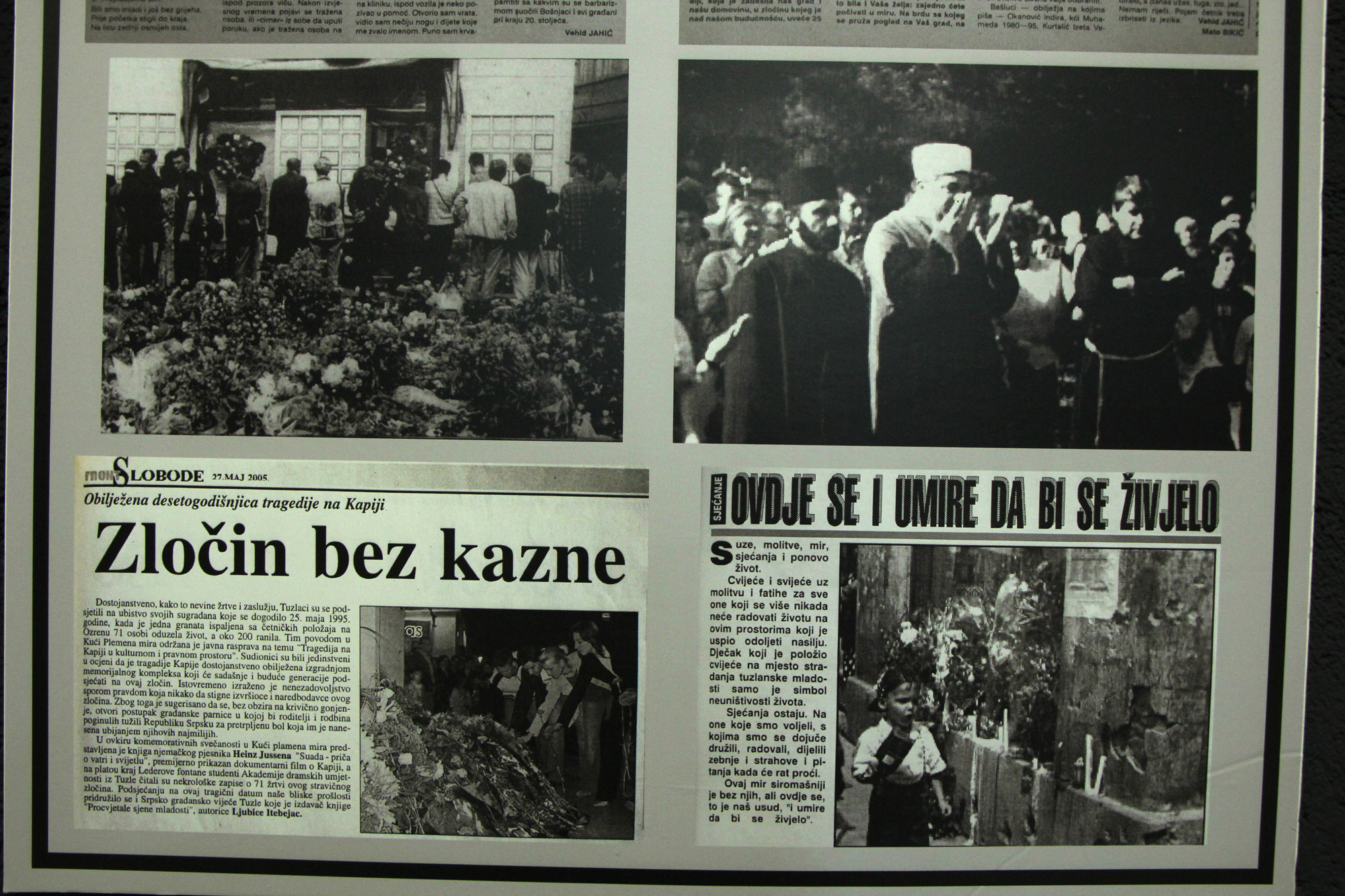 BiH: Održan okrugli stol “Tuzlanska Kapija – ubijanje mladosti 1995. godine – nekažnjeni zločin”