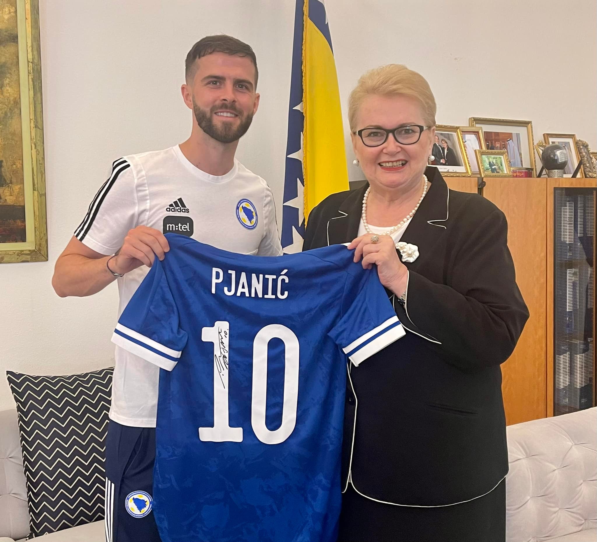 Bisera Turković Miralem Pjanić