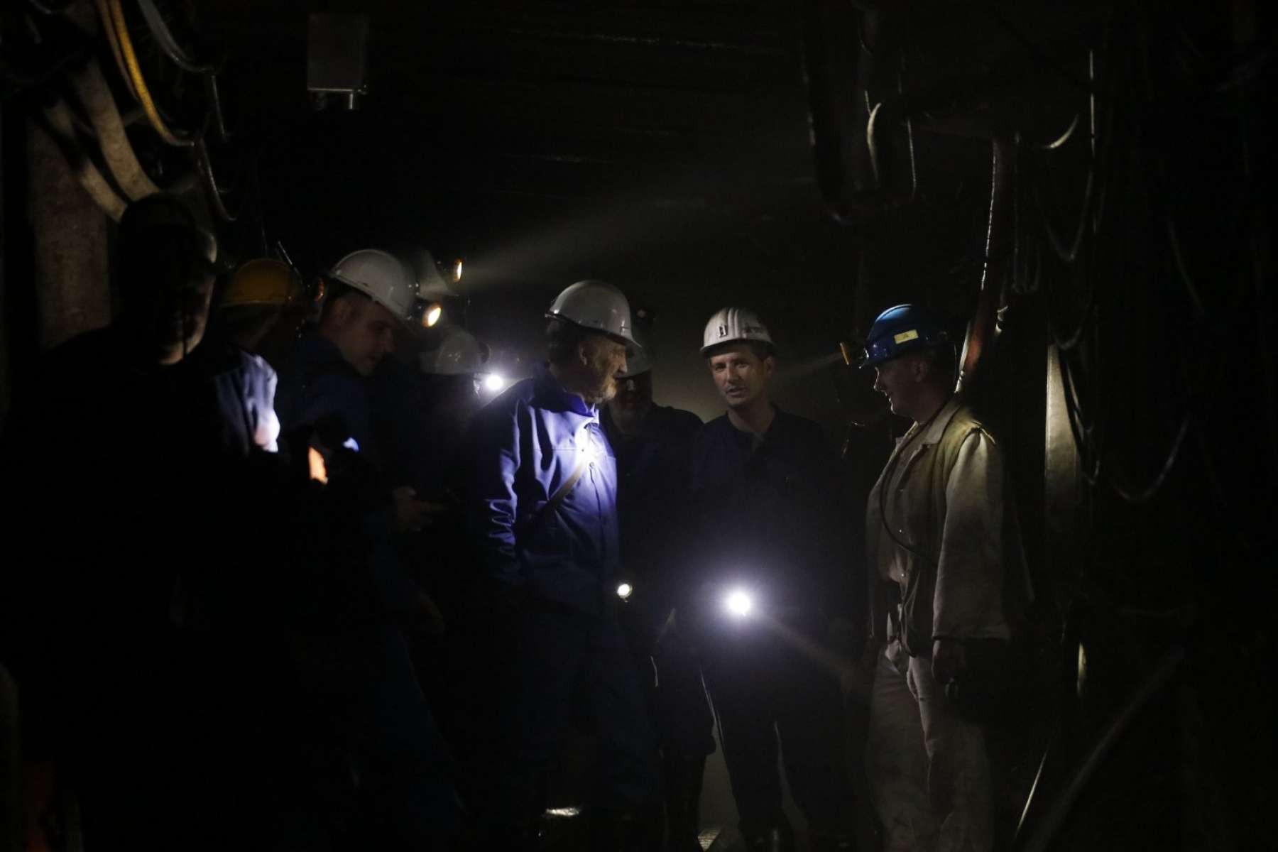Izetbegović posjetio rudare u Kaknju (Fena)