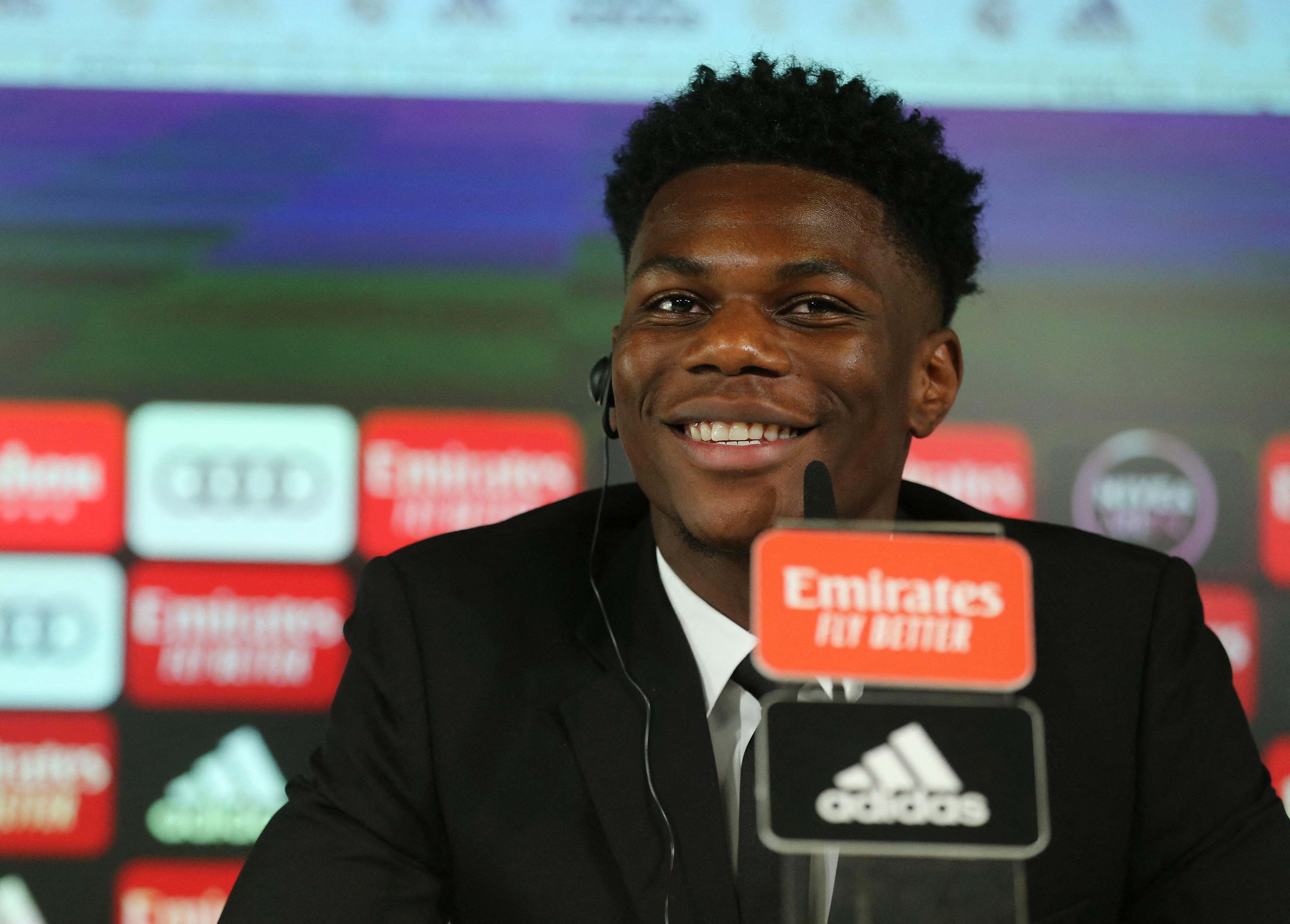 Aurelien Tchouameni is unveiled as new Real Madrid player