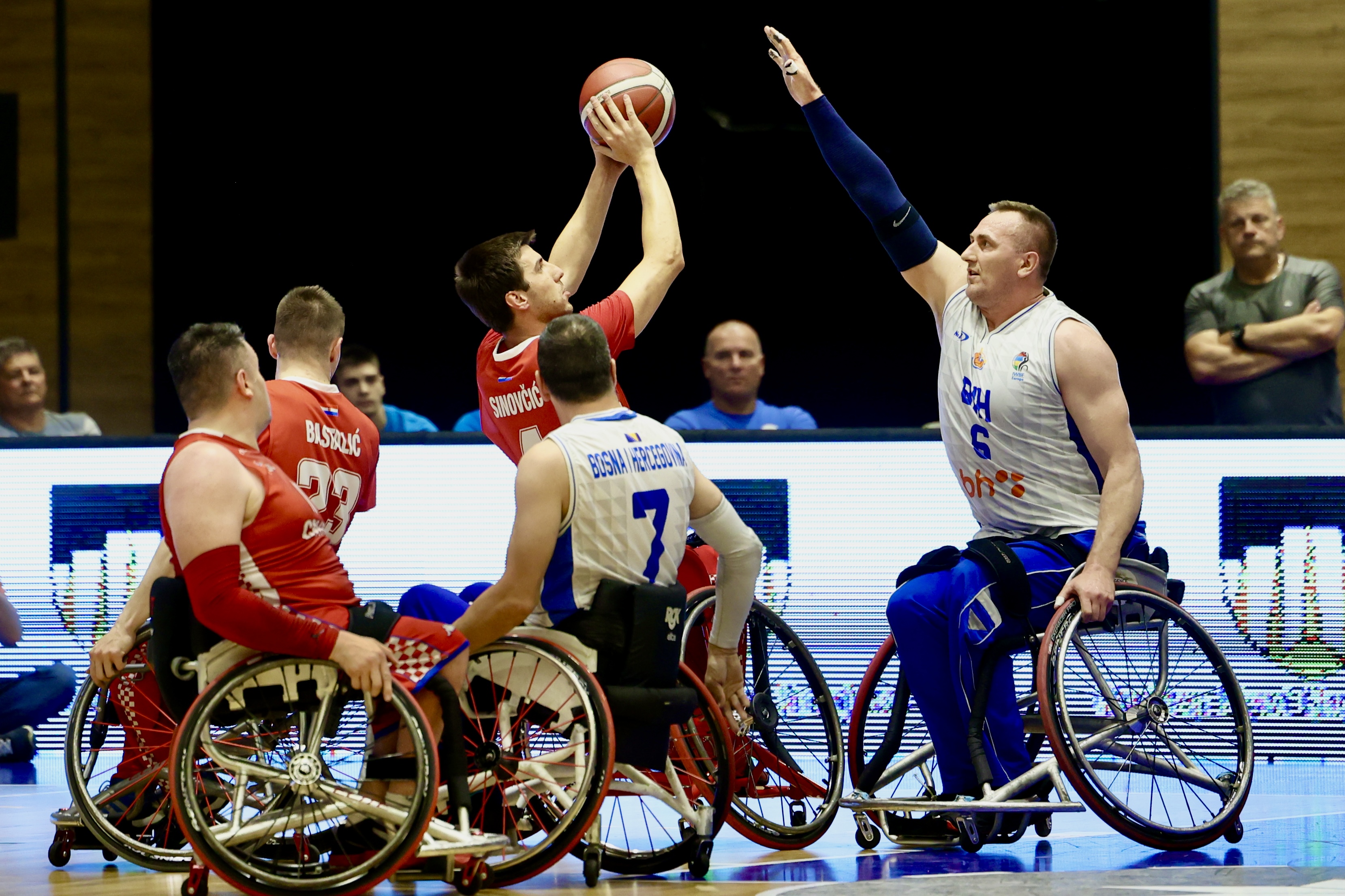 Sjedeća Košarka BiH Hrvatska