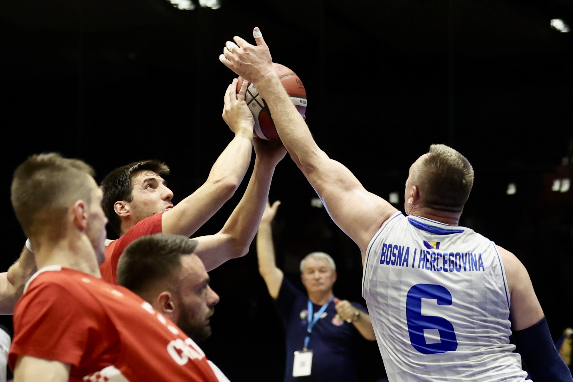 Sjedeća Košarka BiH Hrvatska