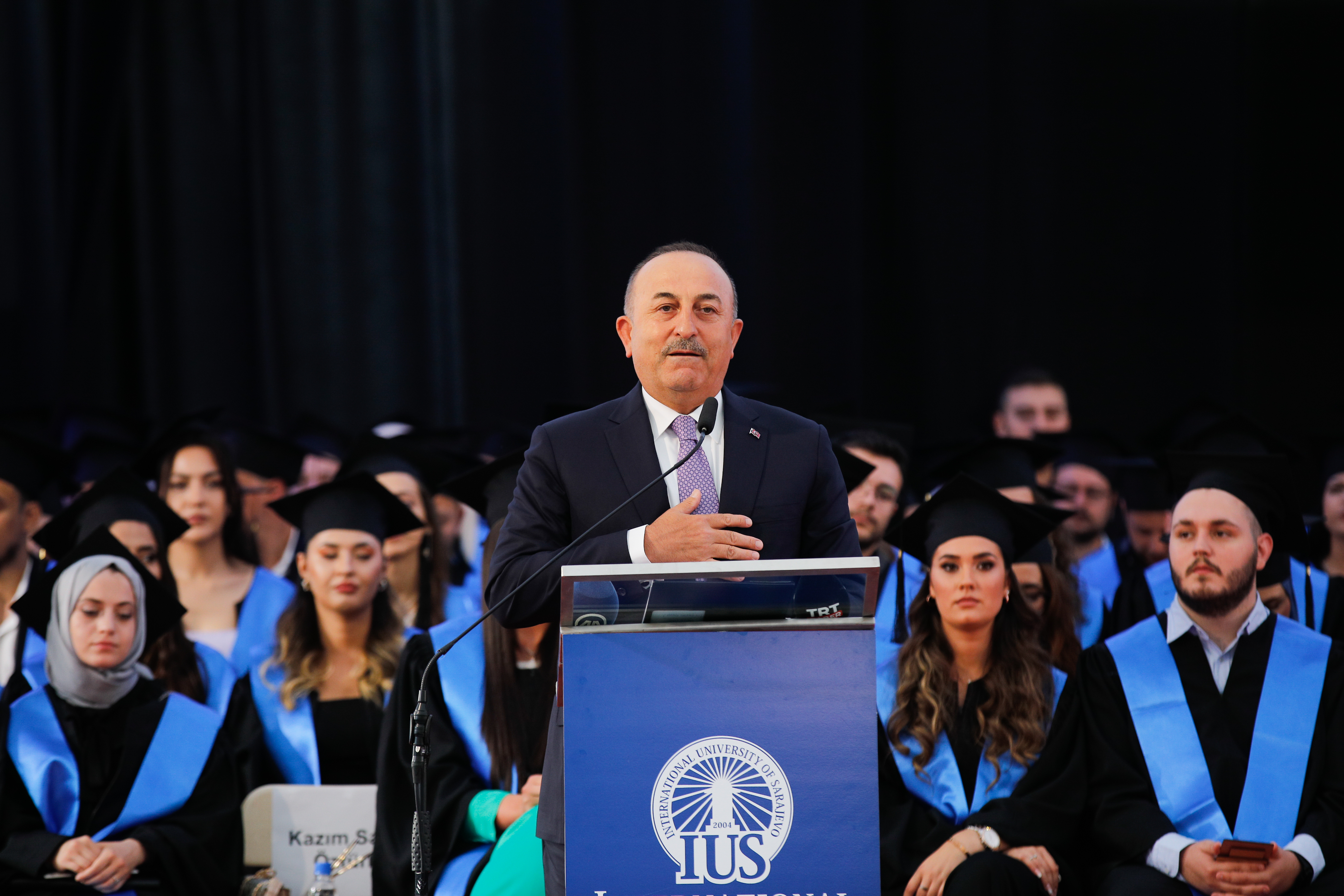 Cavusoglu na IUS-u u Sarajevu: Ovaj univerzitet je još jedan most čvrstog prijateljstva BiH i Turkiye