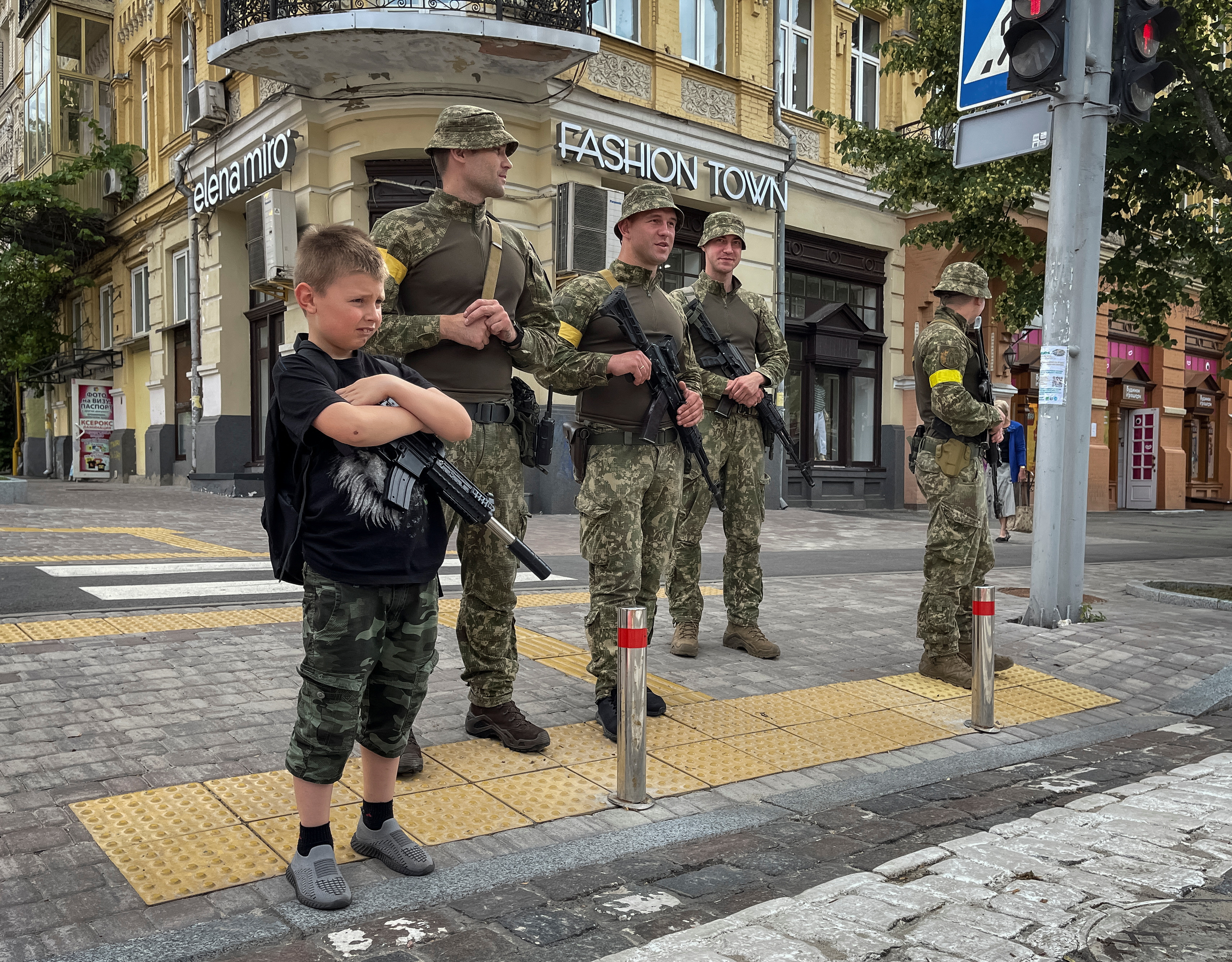 Russia's attack on Ukraine continues, in Kyiv