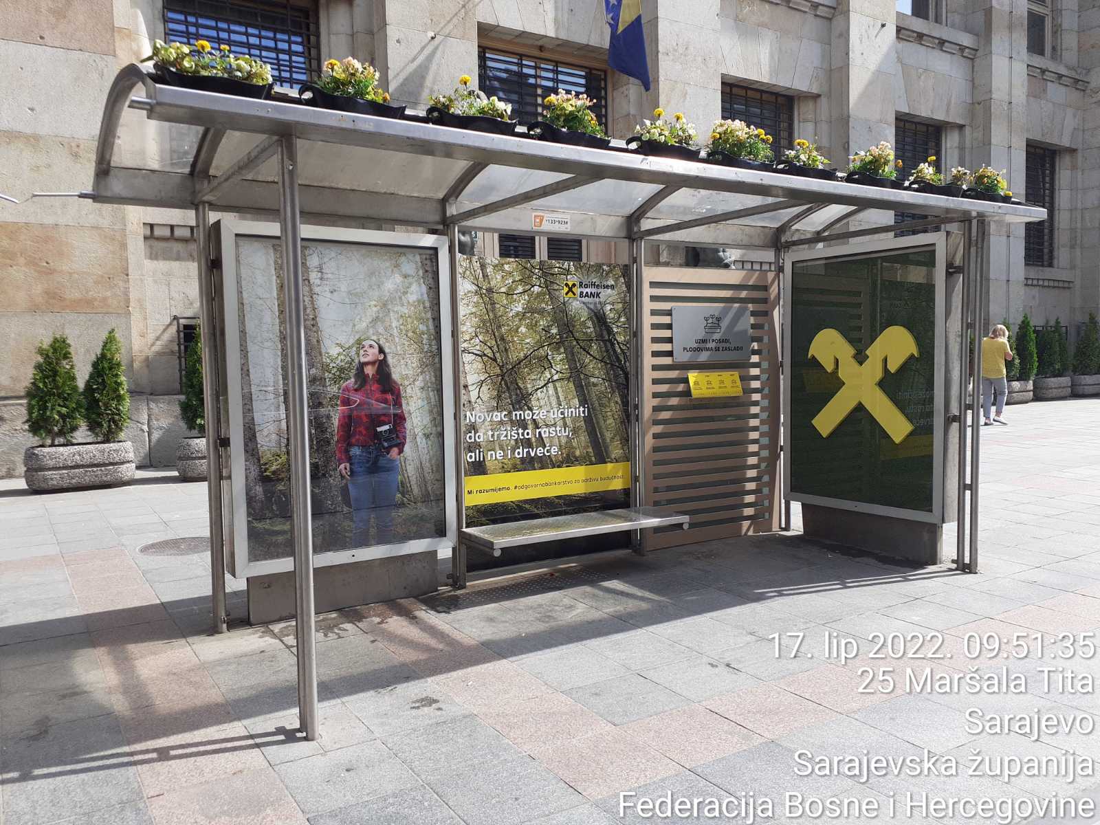 stajalište ceka raiffeisen