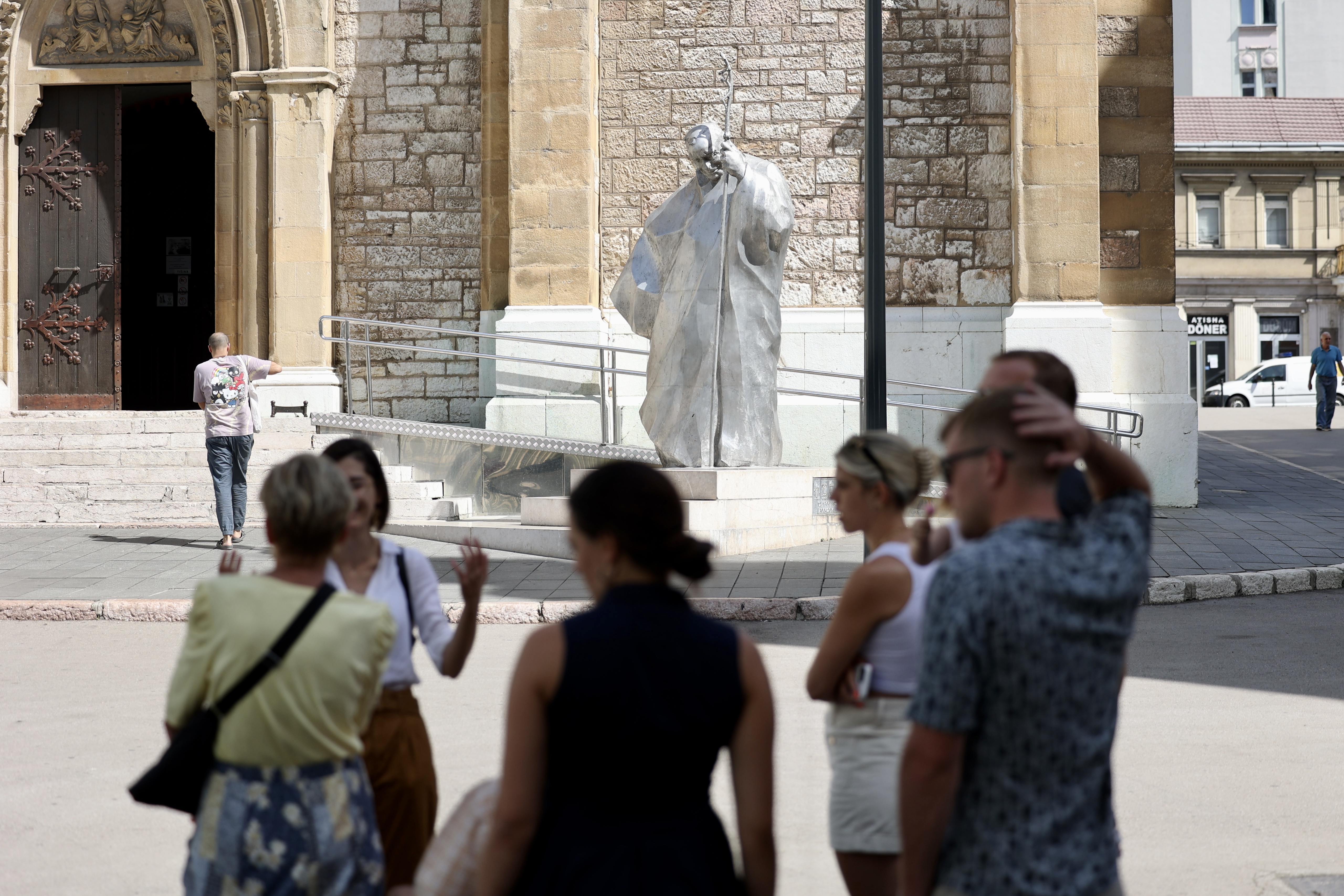 Šetači, ljeto, Sarajevo