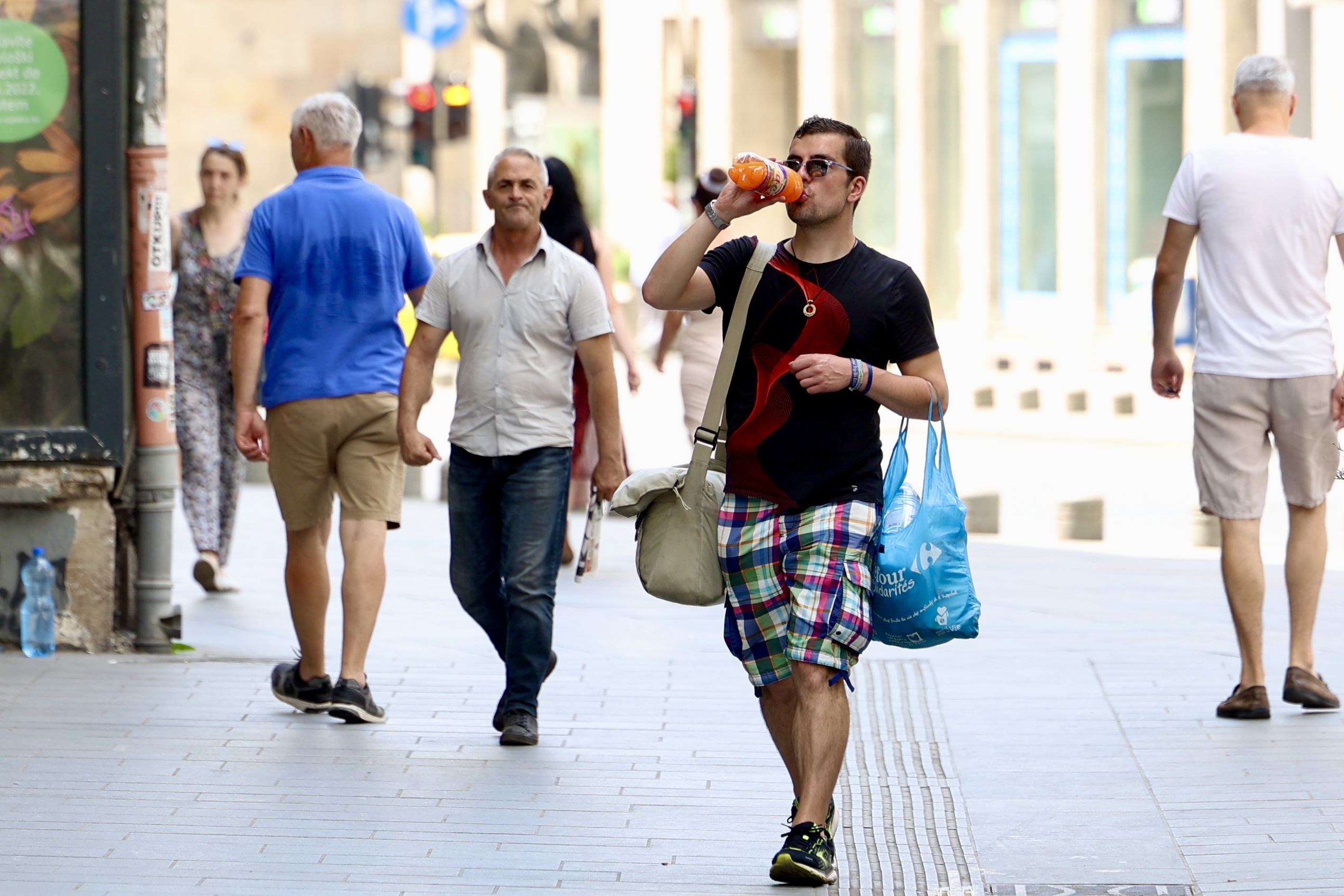 Sarajevo vrućina šetači