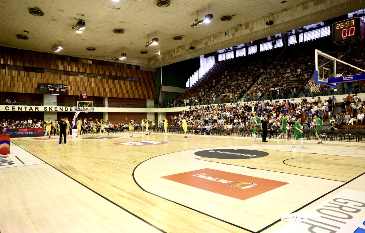 Košarkaška reprezentacija BiH vs Bulgaria Skenderija 1