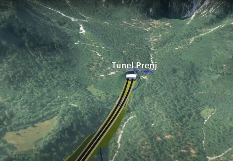 tunel prenj