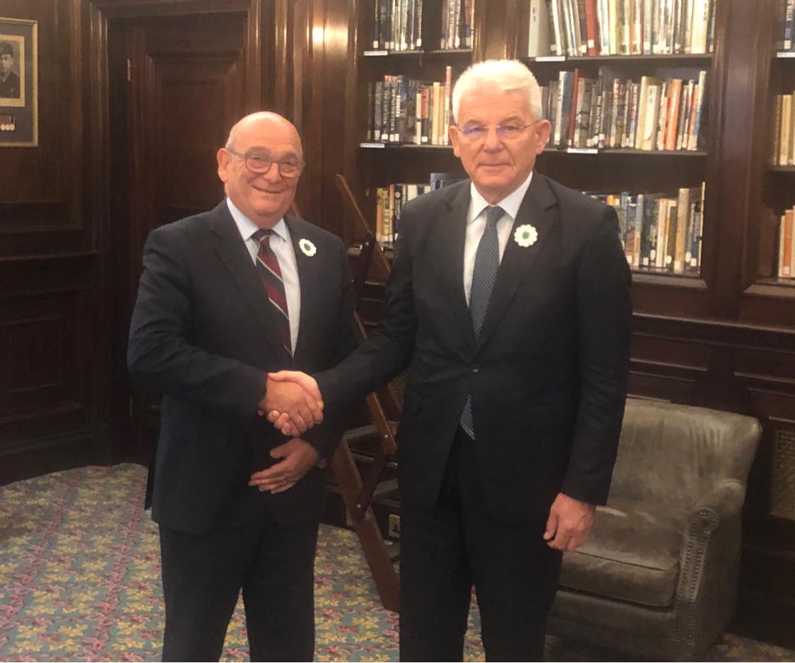 Stuart Peach i Šefik Džaferović