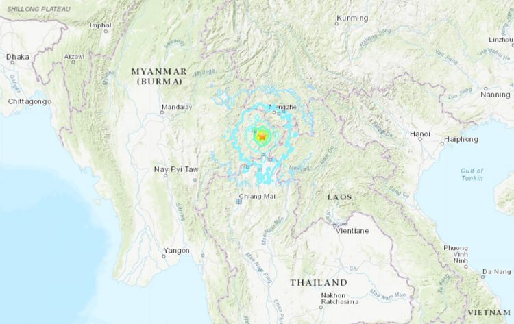 zemljotres mijanmar