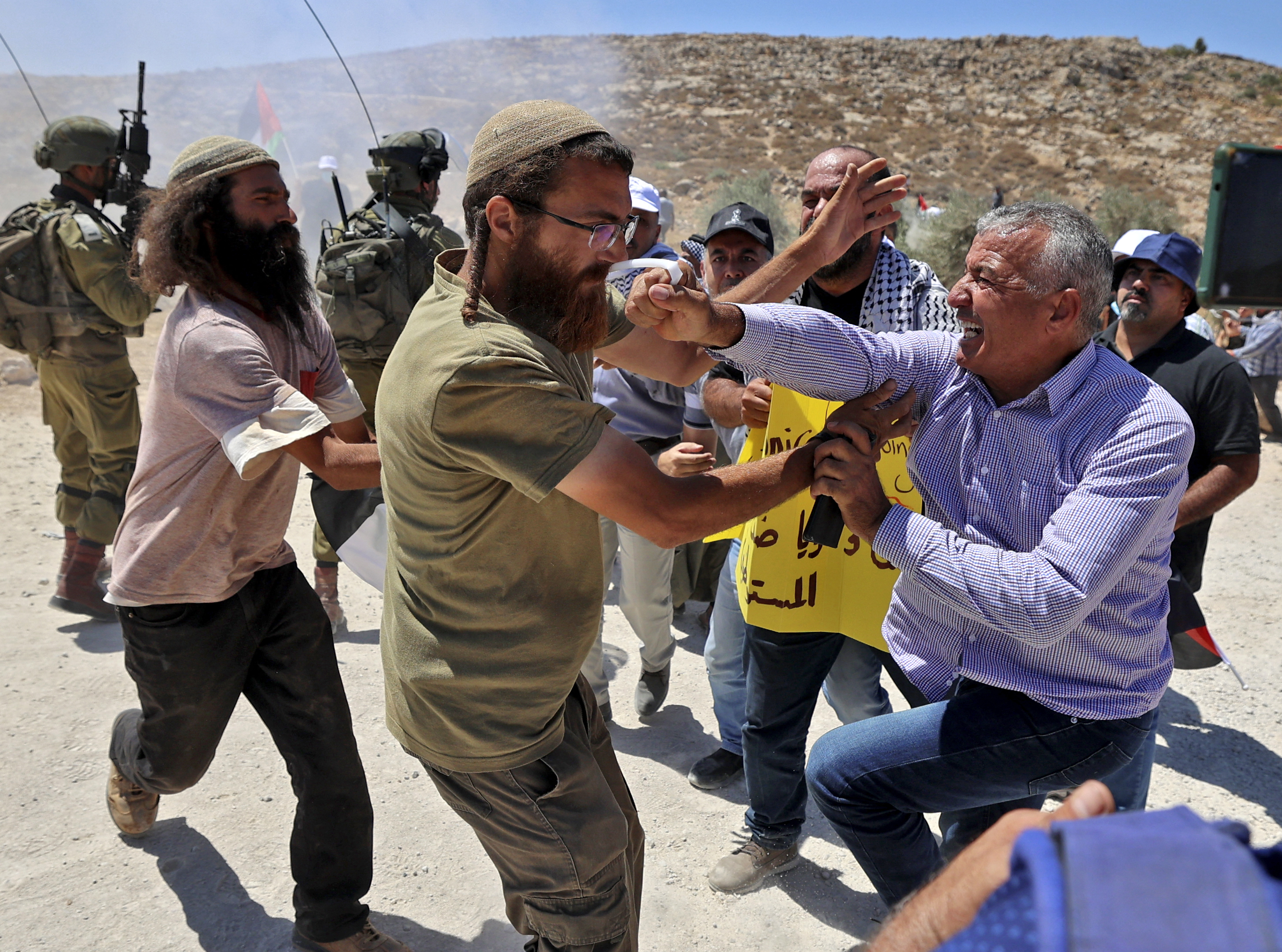 PALESTINIAN-ISRAEL-CONFLICT-DEMO