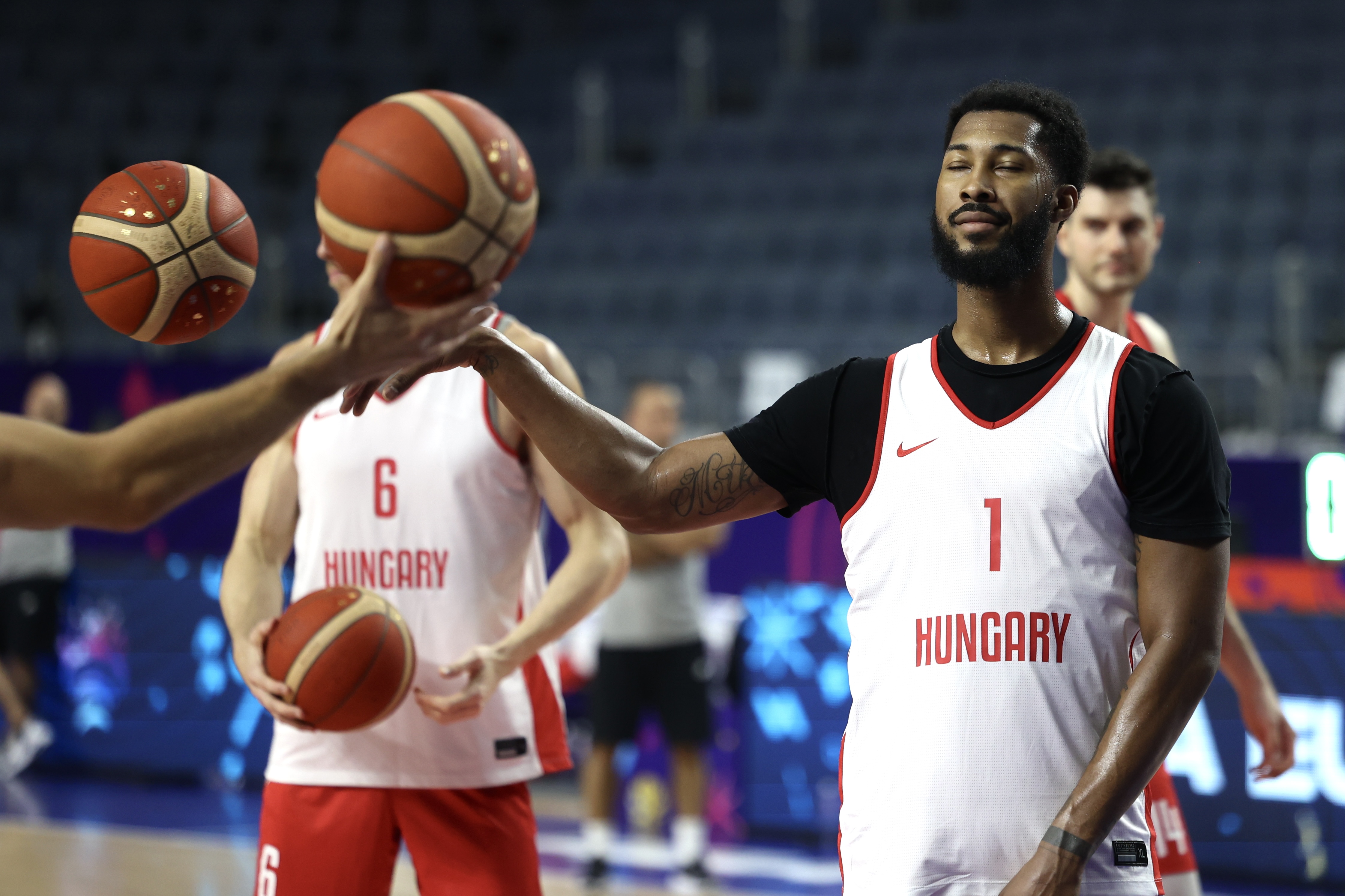 Košarkaška reprezentacija Mađarske Trening