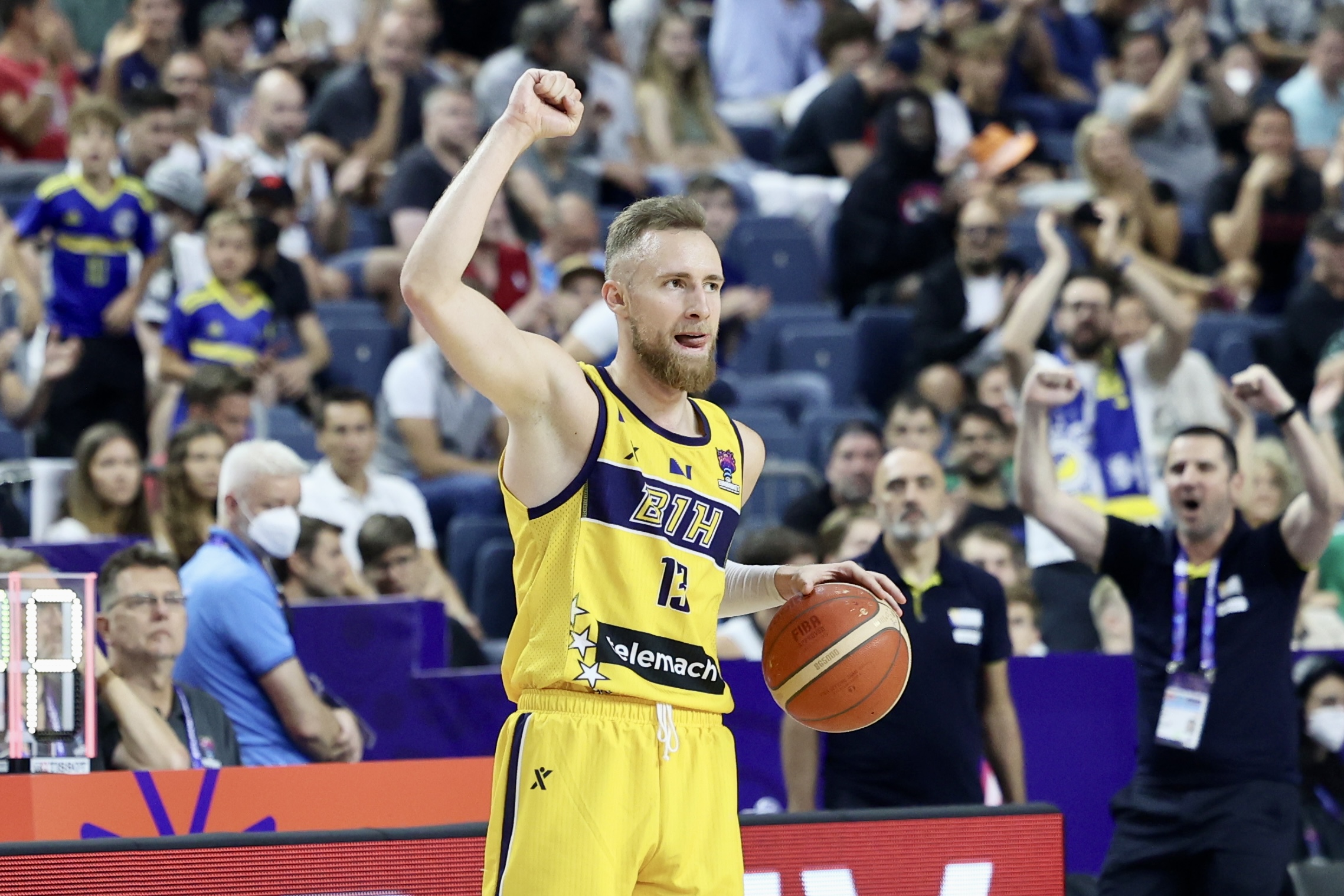 Bosna i Hercegovina Mađarska eurobasket slavlje zmajevi