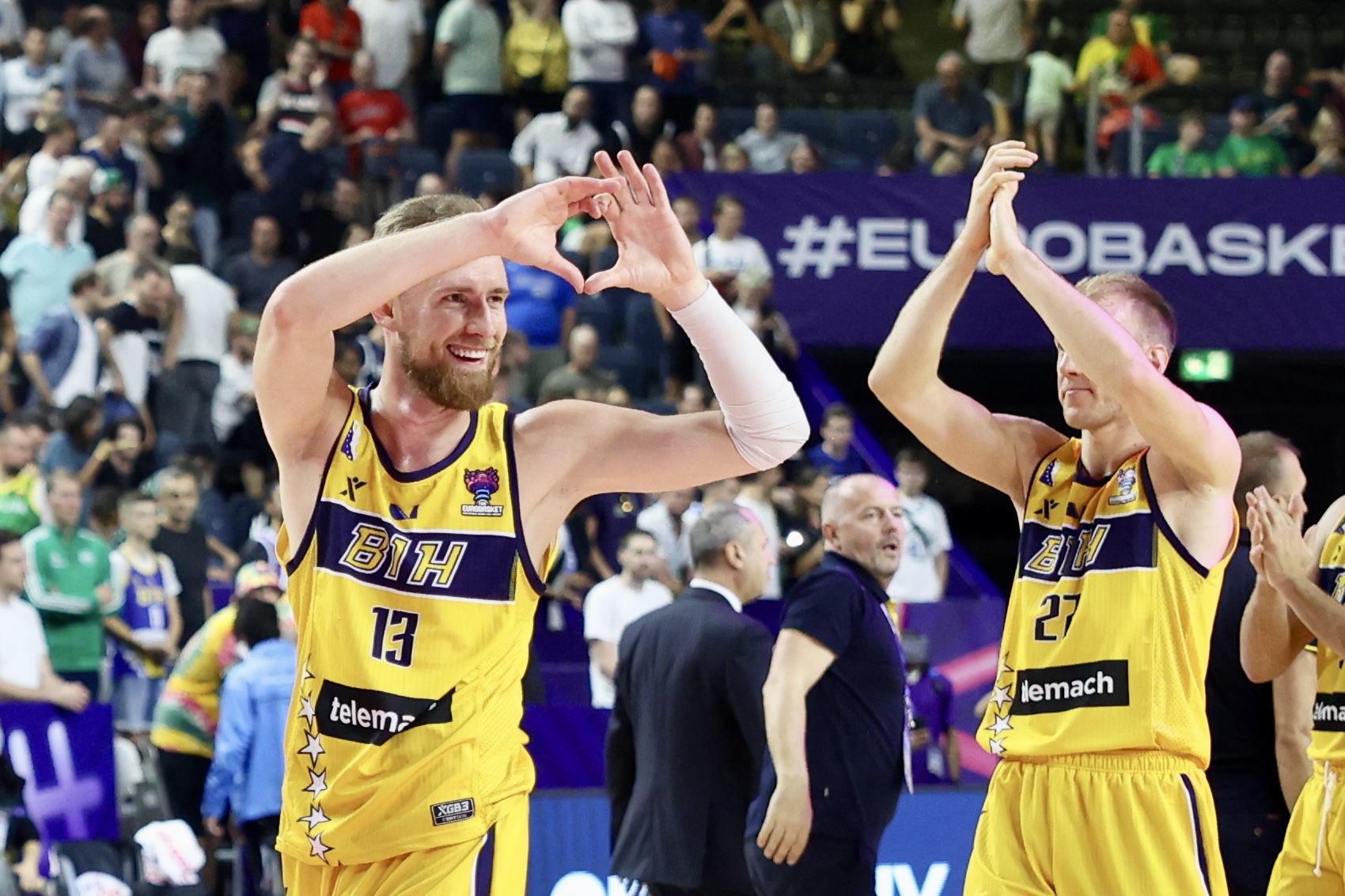 Bosna i Hercegovina Mađarska eurobasket slavlje zmajevi