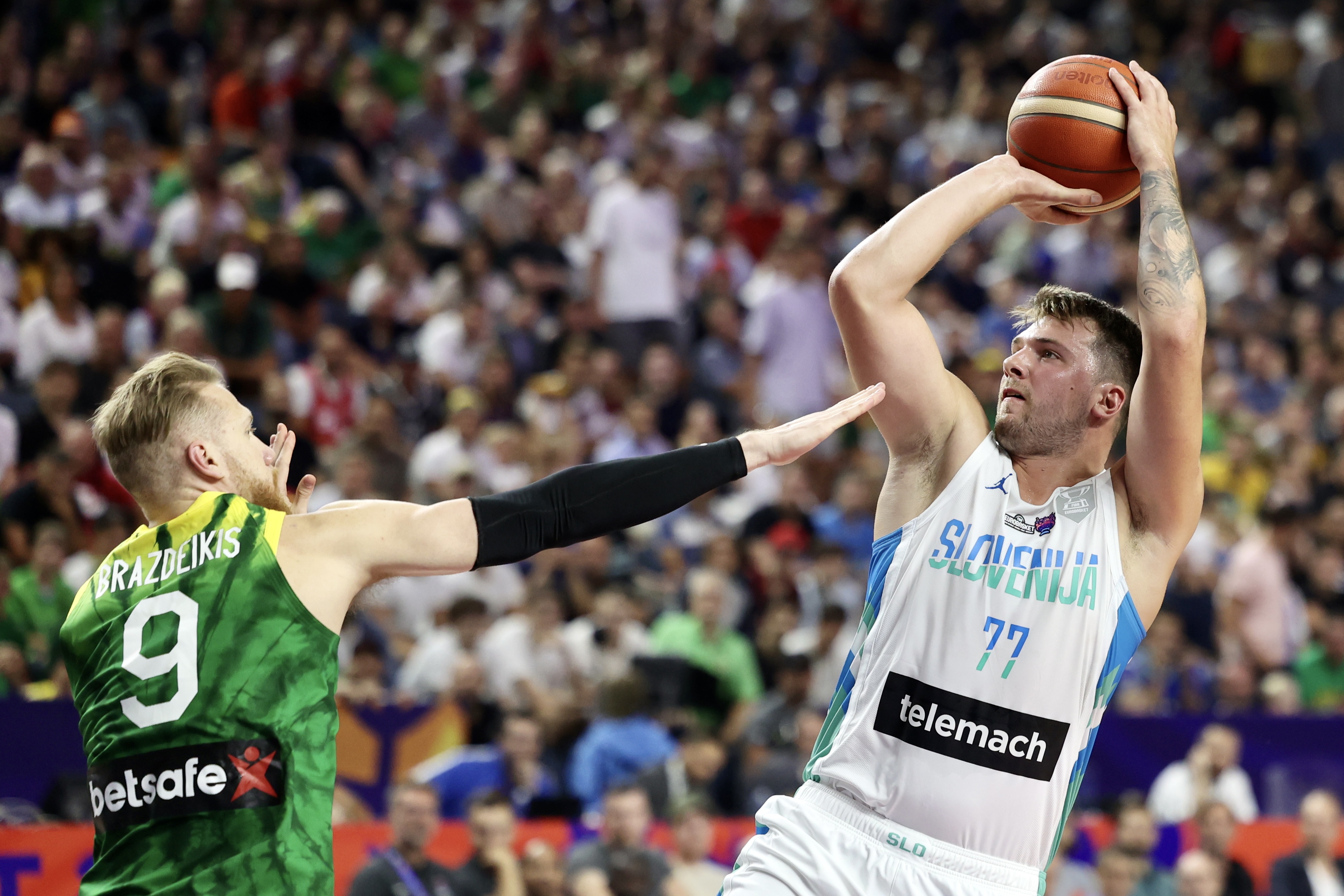 Slovenia Litvanija Eurobasket