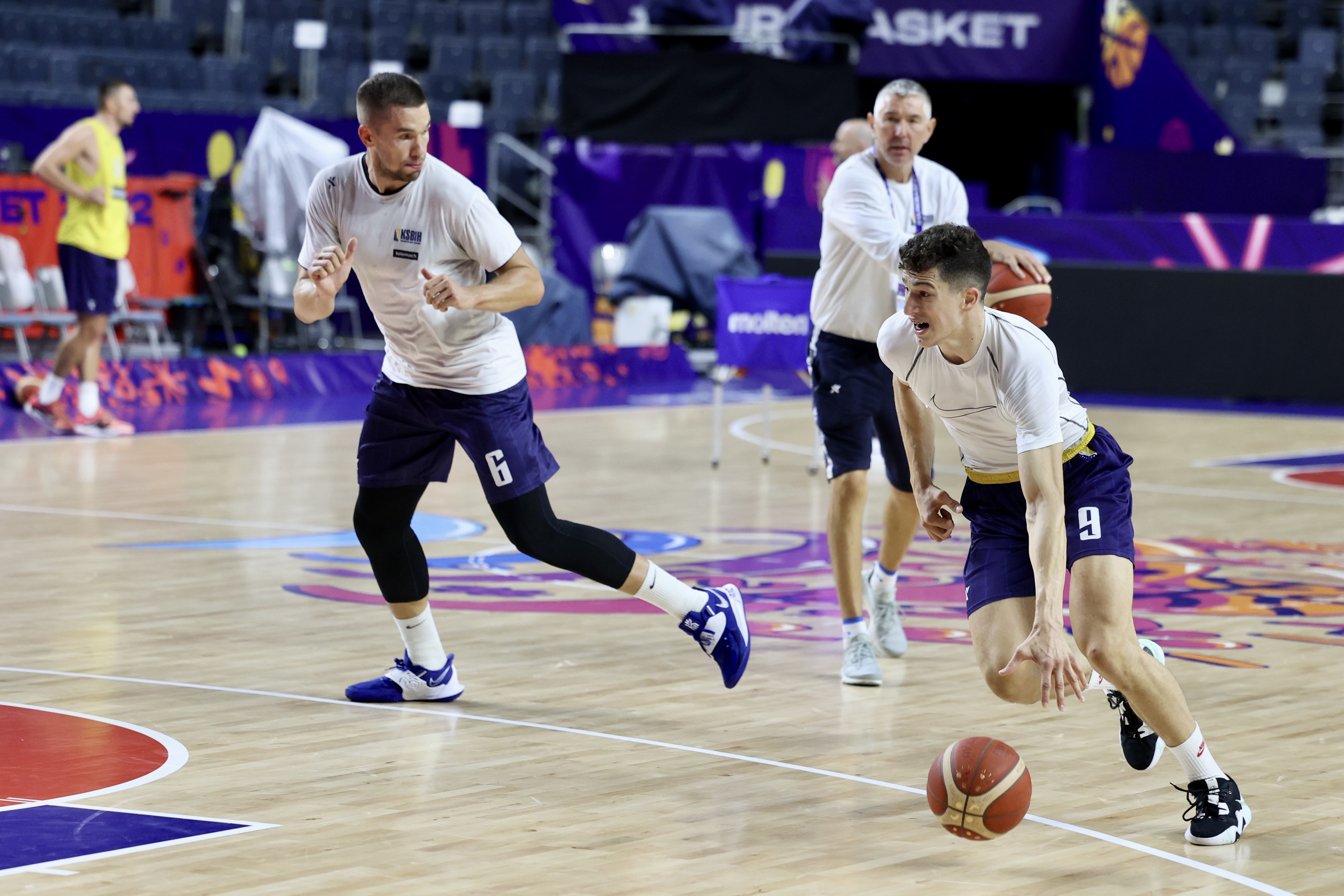 Trening košarkaške reprezentacije BiH Zmajevi