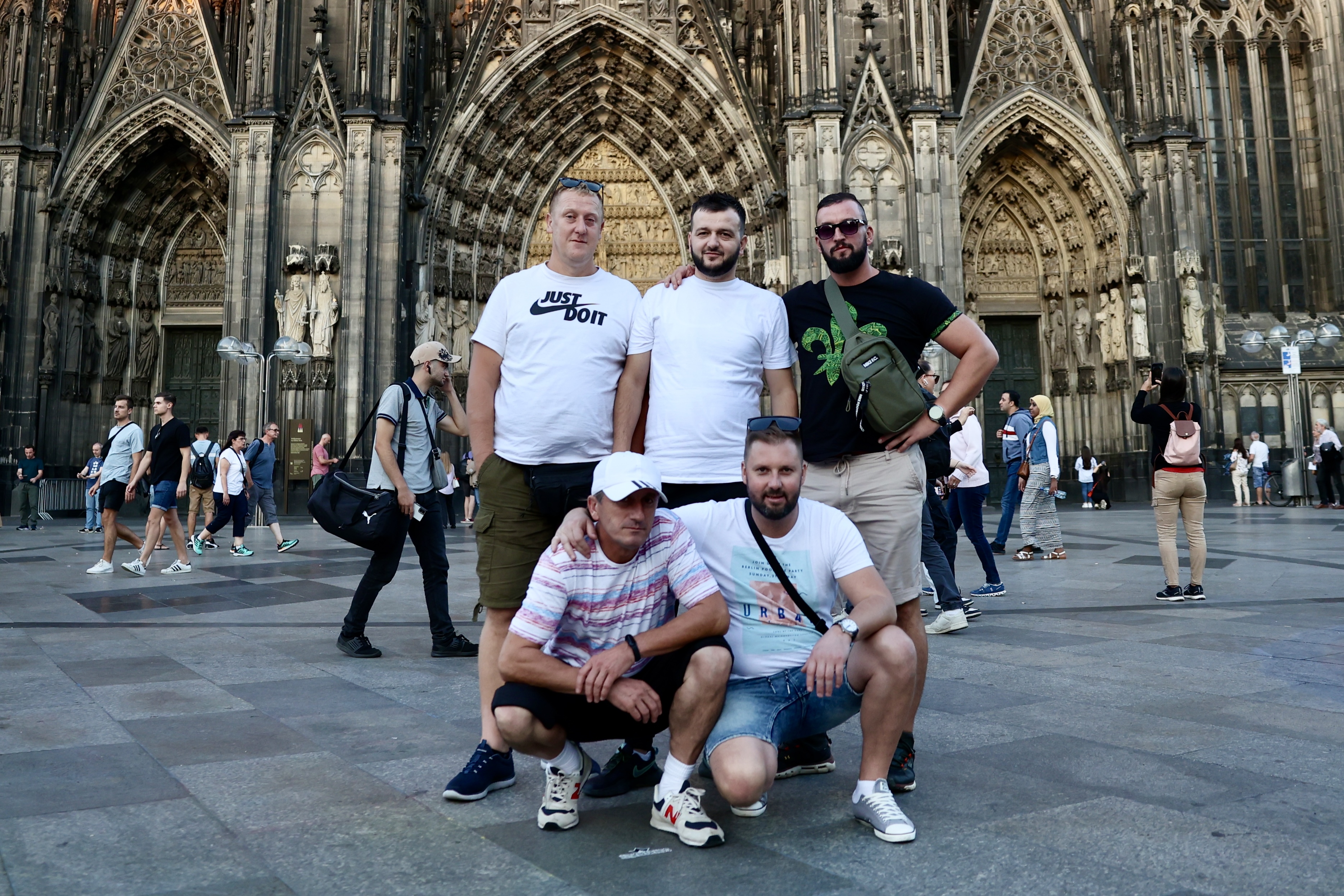 Sead Zaimović, Adam Vidović Dačo, Haris Kapetanović Brico, Ahmed Bašić Jaro i Kemal Zaimović