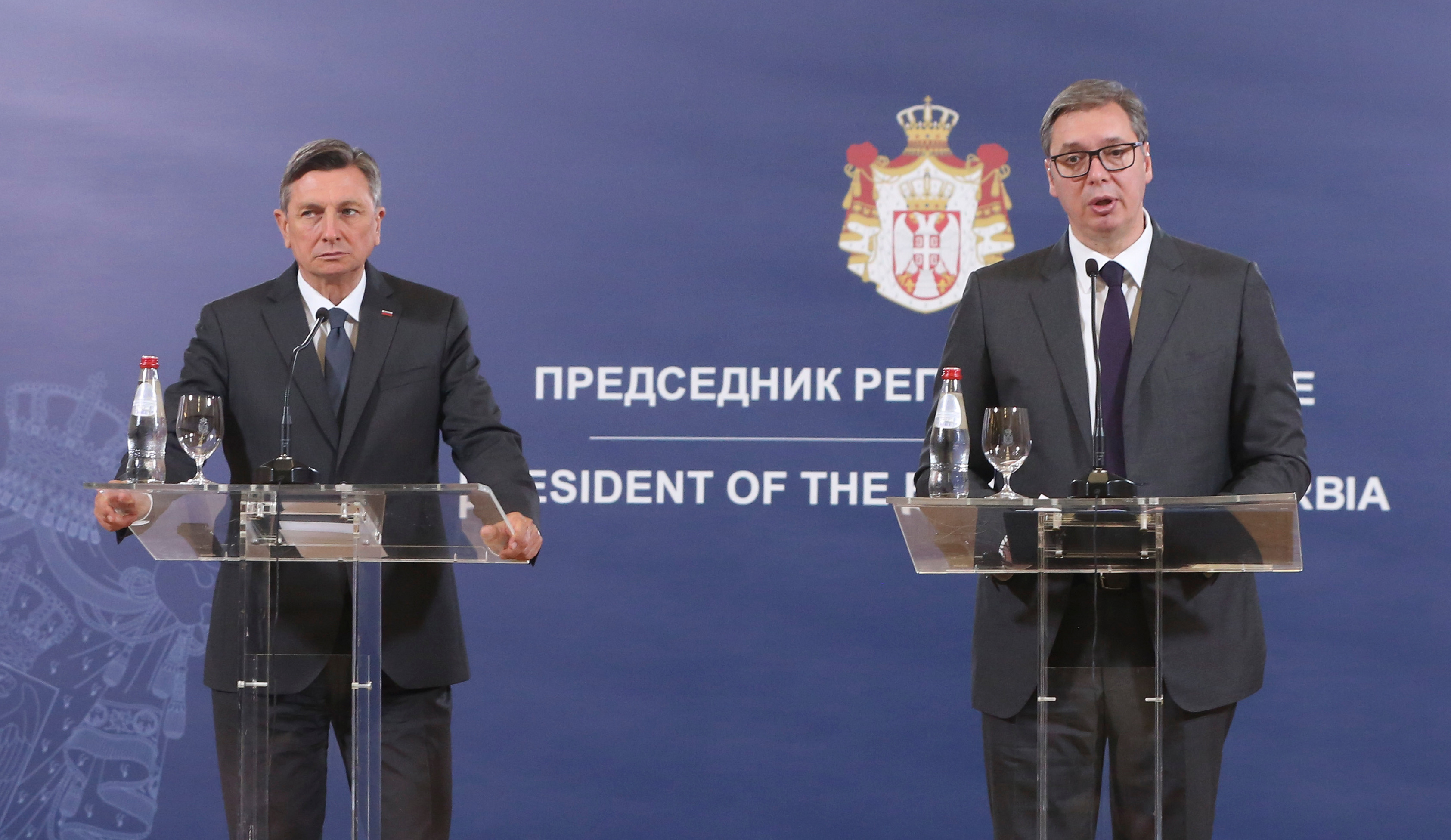 Vučić nakon sastanka s Pahorom: Pokušavamo da izbegnemo "savršenu oluju" energetske situacije i političkih pitanja u regionu