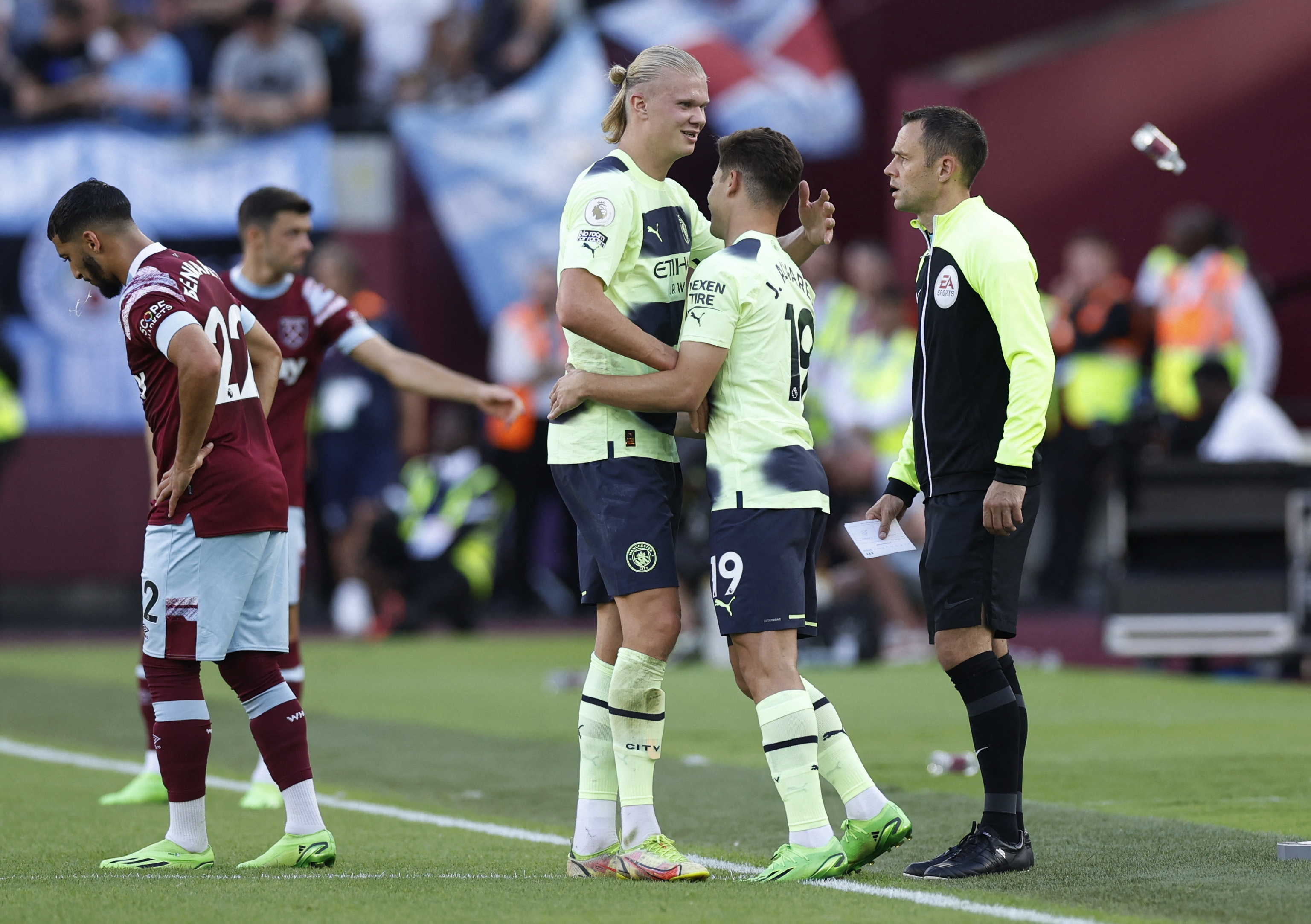 Premier League - West Ham United v Manchester City