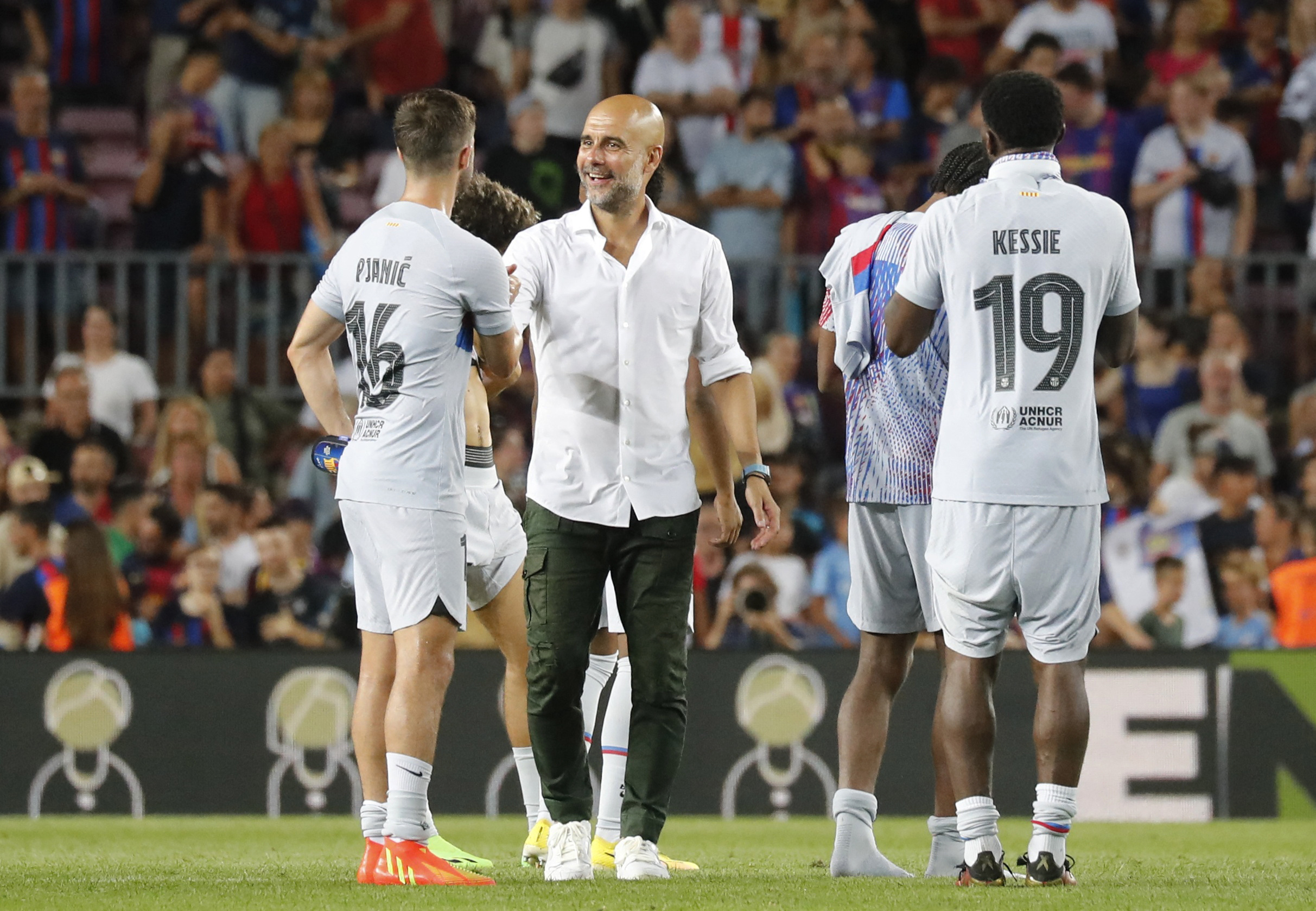 Friendly - FC Barcelona v Manchester City