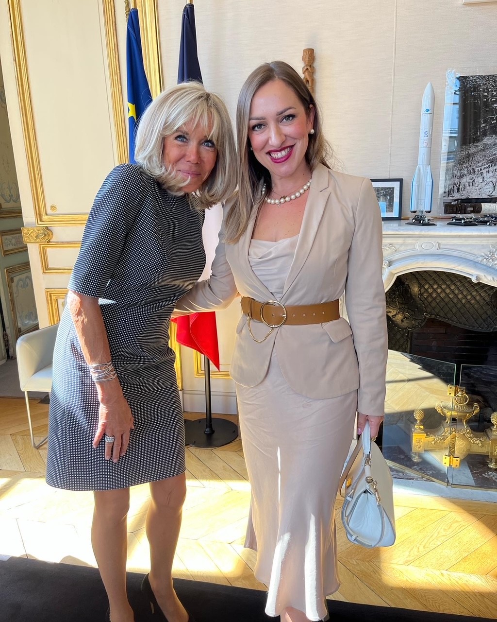 Brigitte Macron bojana kondic panic