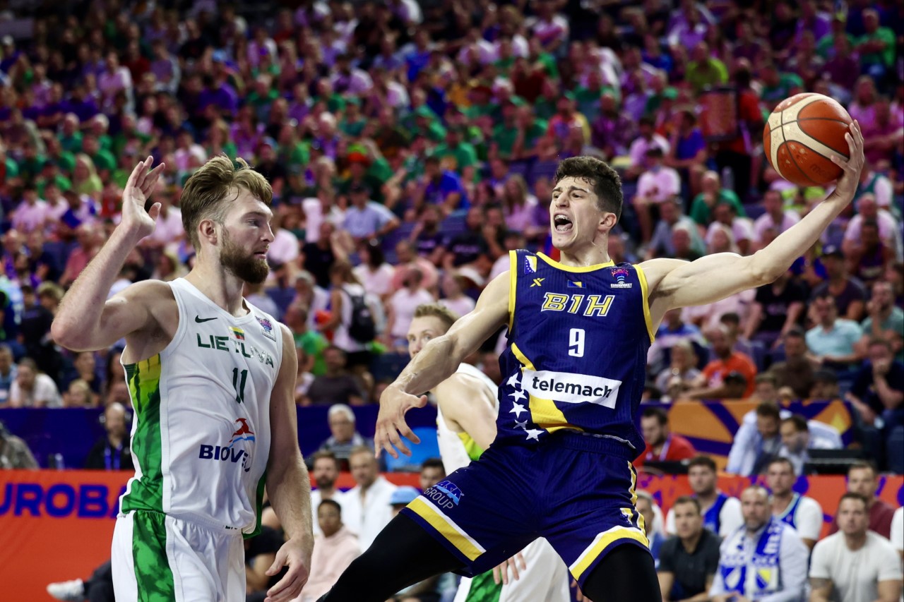 Amar Gegić Eurobasket Litvanija Bosna i Hercegovina