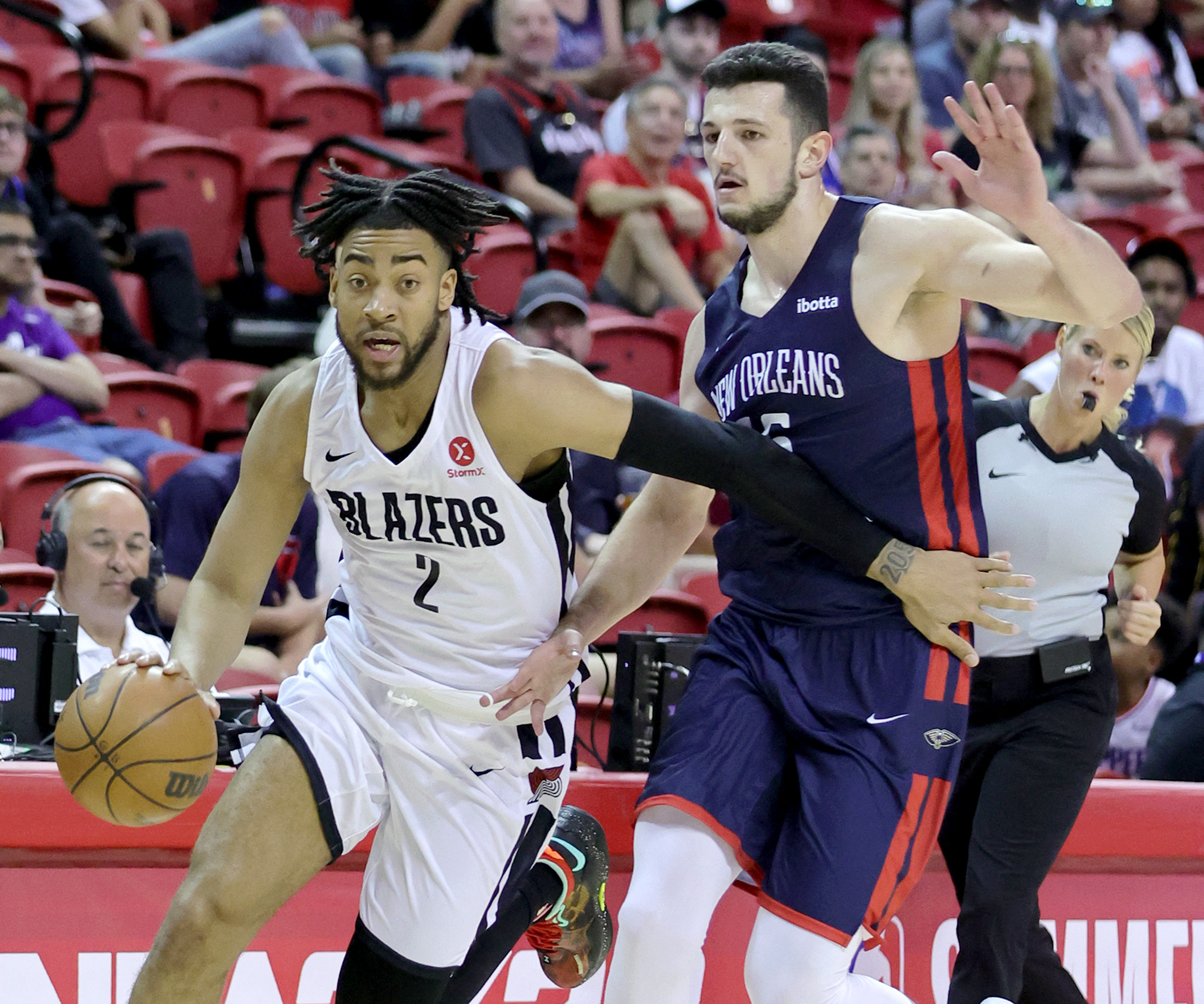 2022 NBA Summer League - New Orleans Pelicans v Portland Trail Blazers