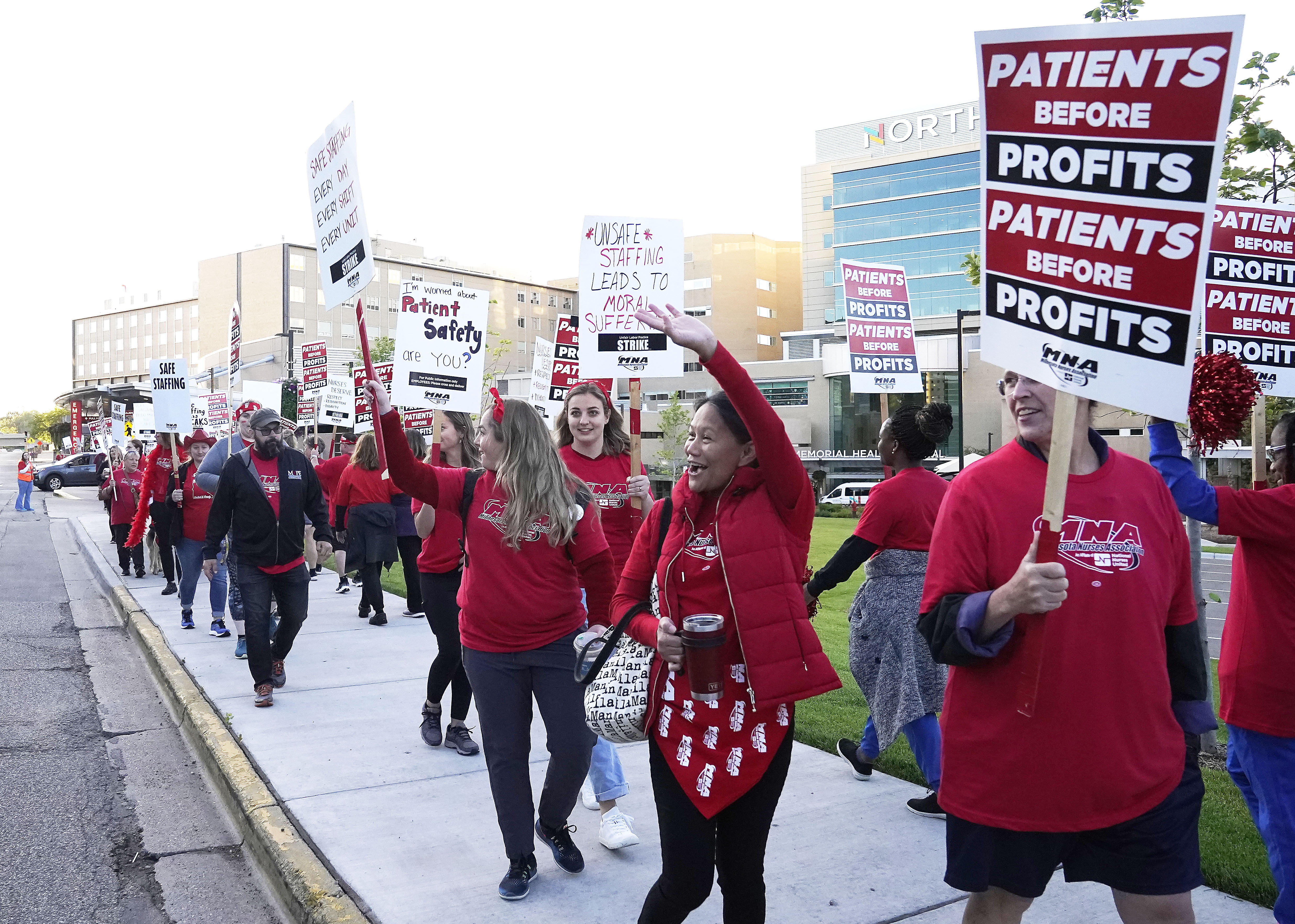 Nurses Strike-Minnesota