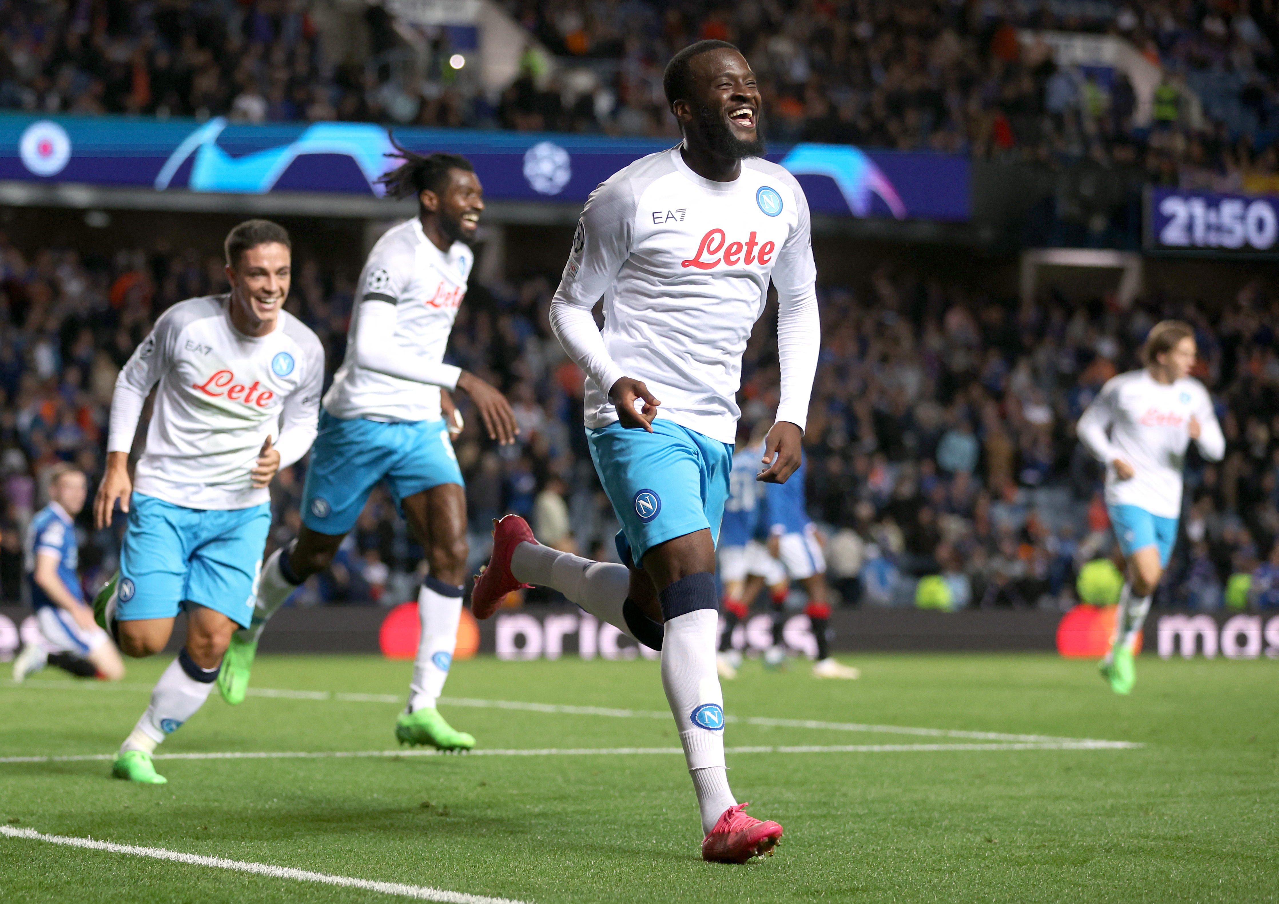 Champions League - Group A - Rangers v Napoli