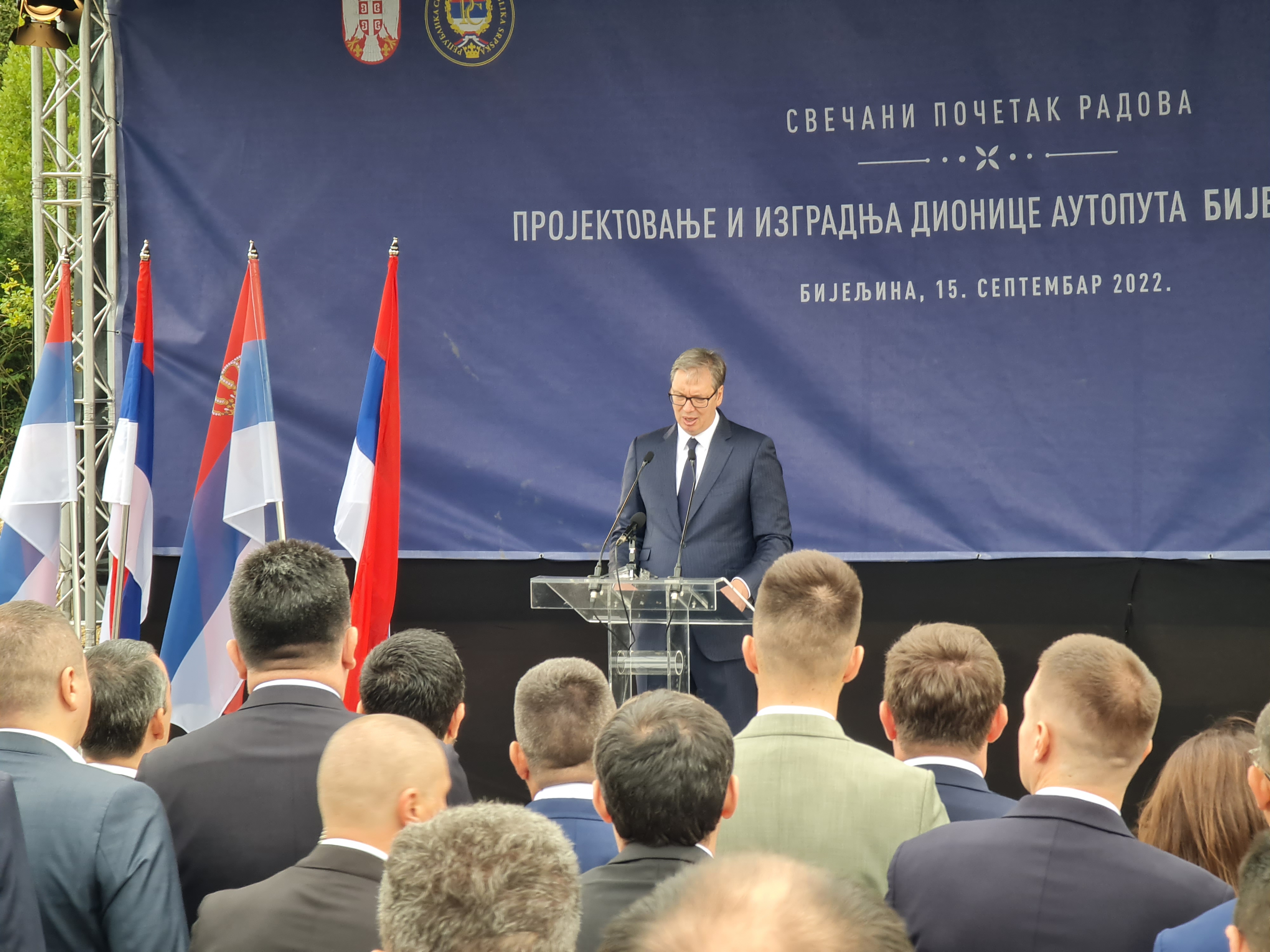 vucic rača bijeljina radovi autoput