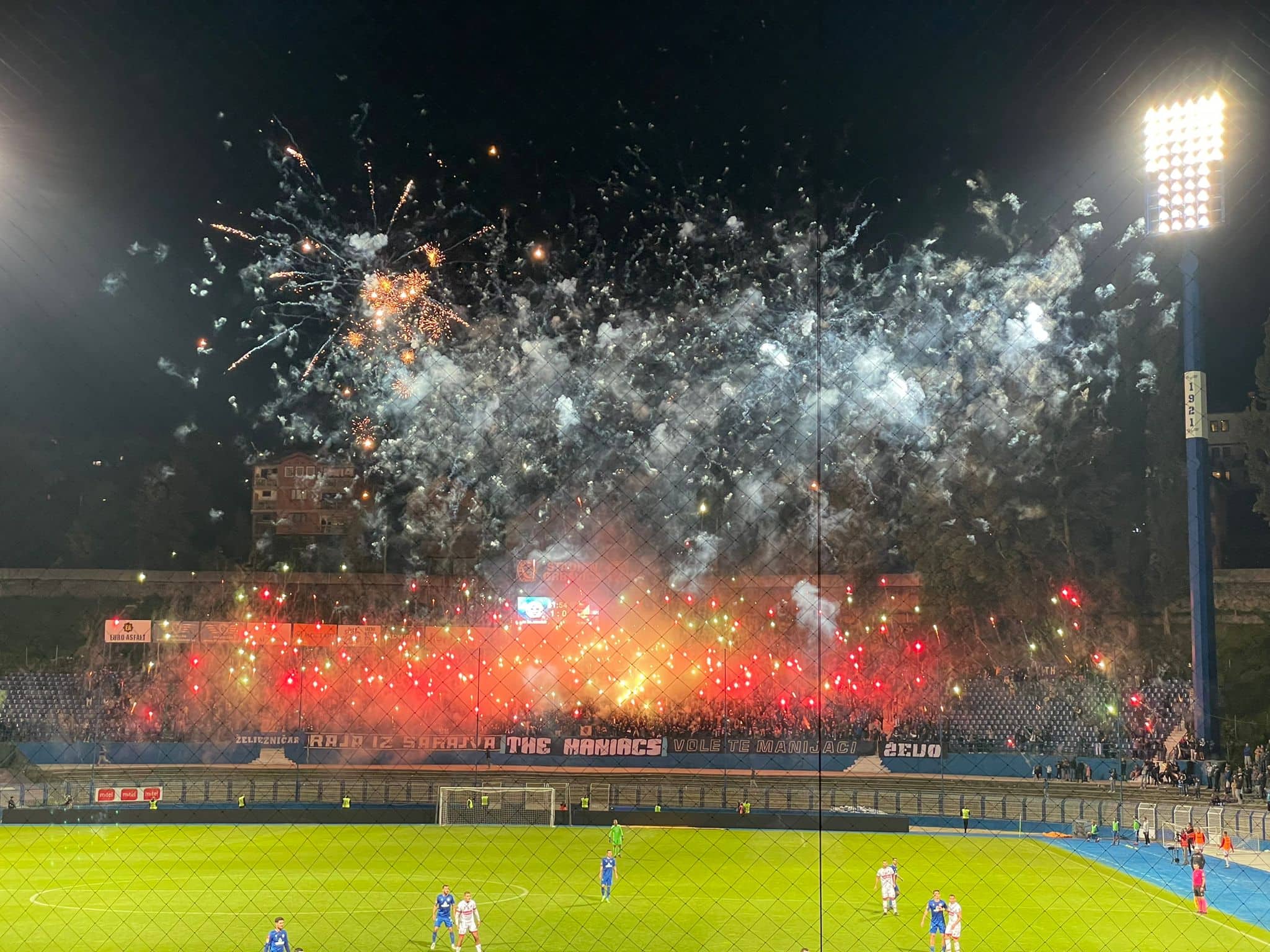 zeljeznicar vatromet