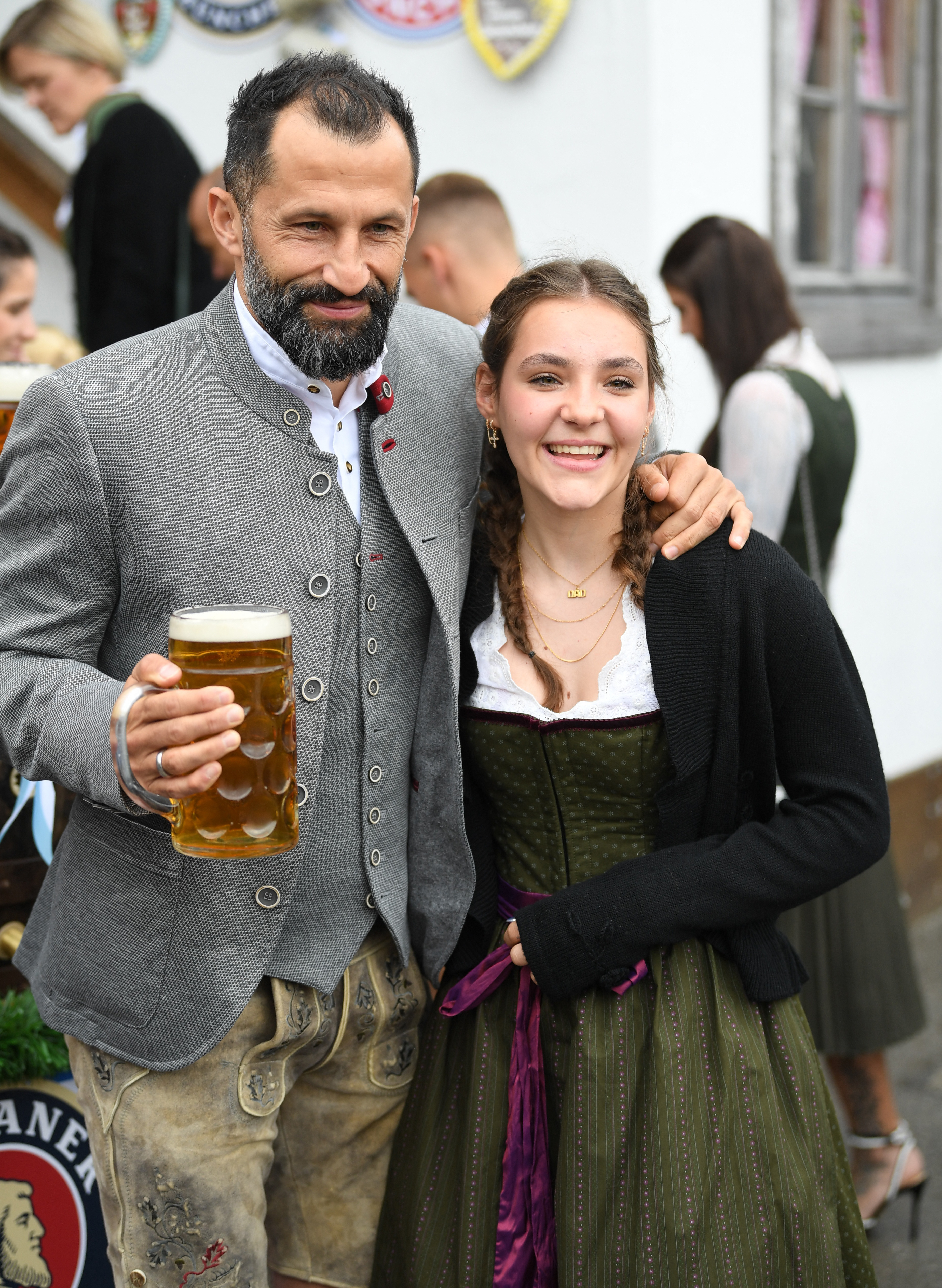 Bayern Munich players attend Oktoberfest