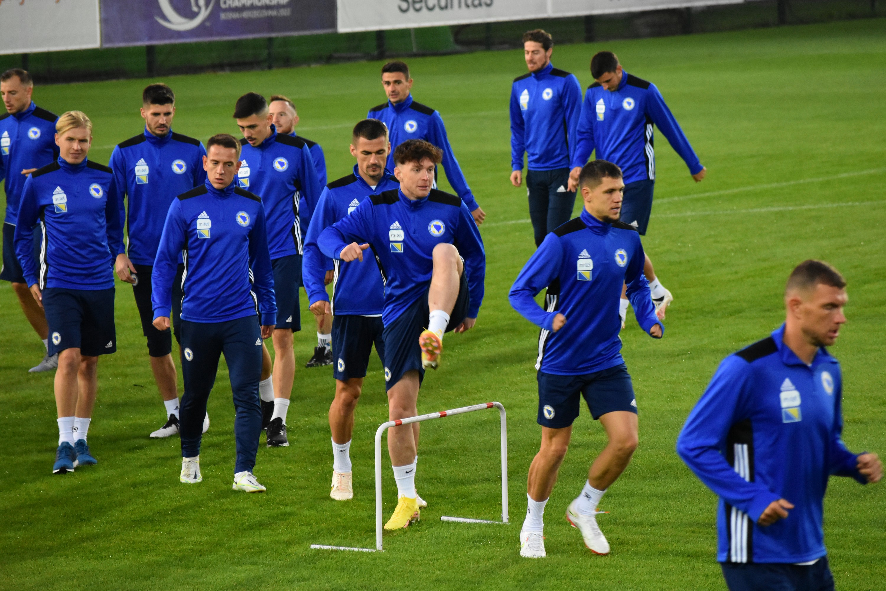 Fudbalska reprezentacija BiH Zmajevi Bosna i Hercegovina Trening Zmajevi