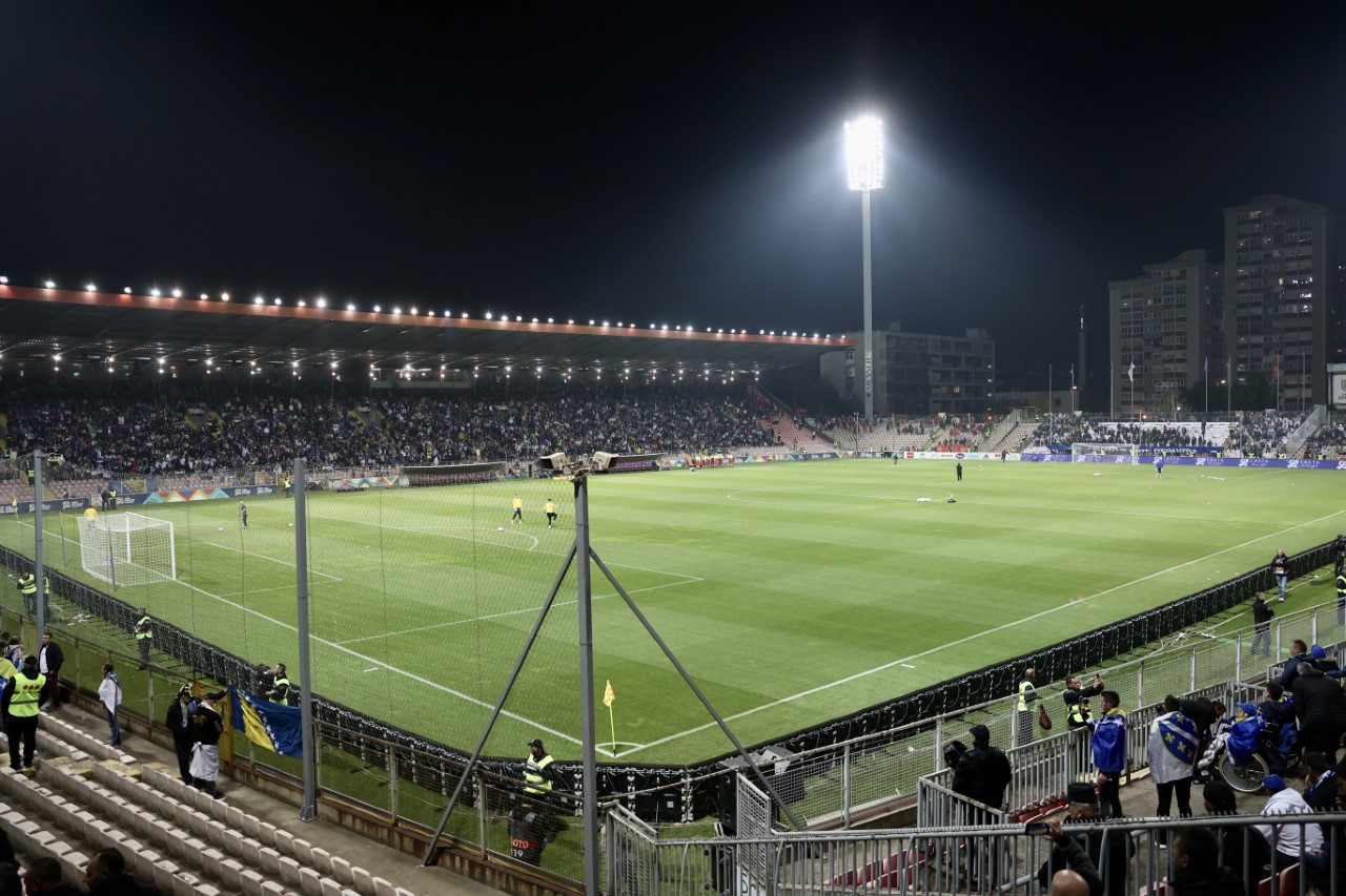 Bilino Polje UEFA NATIONS LEAGUE BIH CRNA GORA