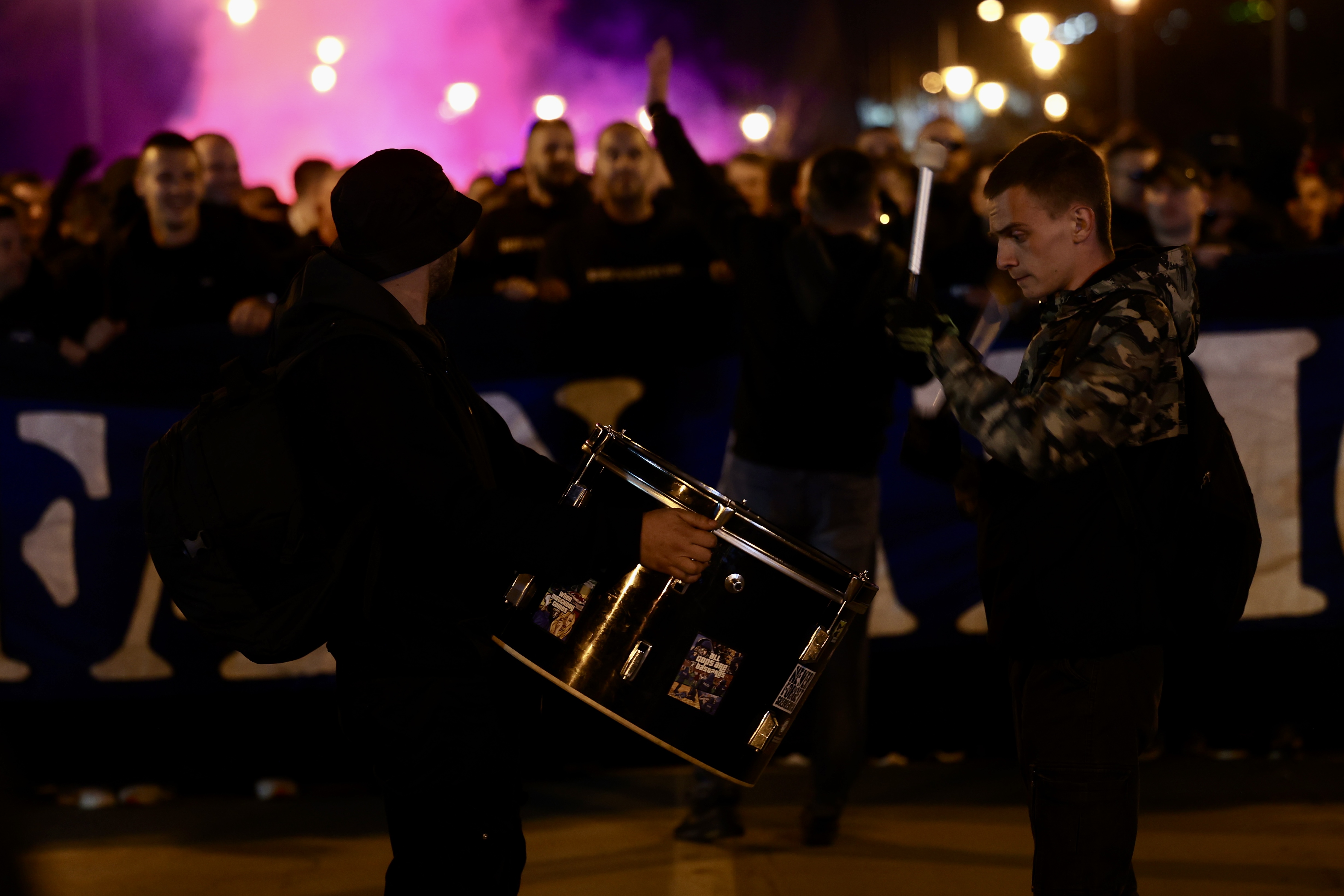 BH Fanaticos Korteo UEFA NATIONS LEAGUE BIH CRNA GORA