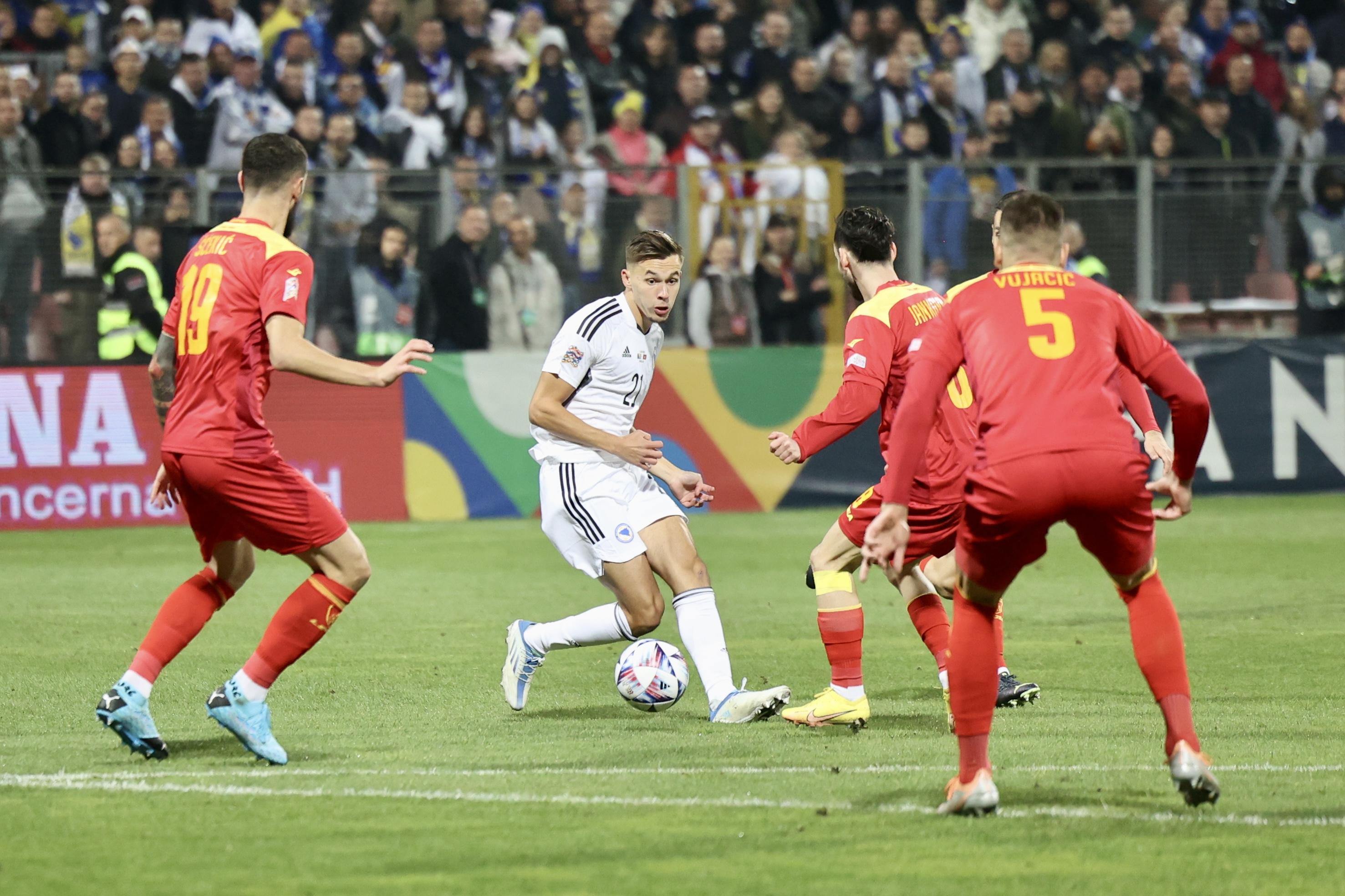 UEFA NATIONS LEAGUE - GROUP B - BOSNIA AND HERZEGOVINA BOSNA I HERCEGOVINA CRNA GORA BIH