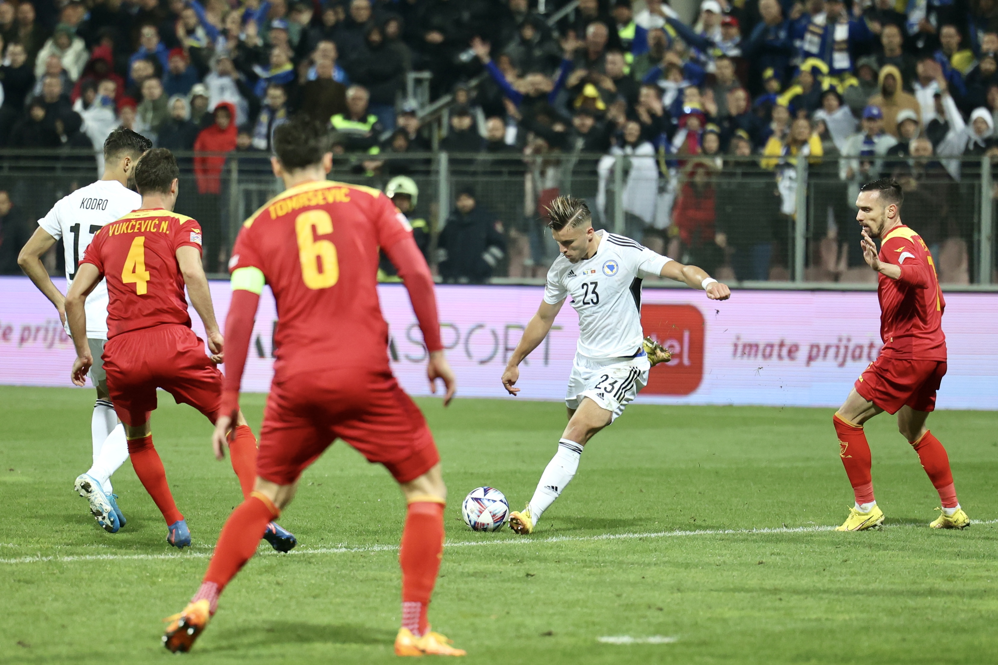 UEFA NATIONS LEAGUE - GROUP B - BOSNIA AND HERZEGOVINA BOSNA I HERCEGOVINA CRNA GORA BIH