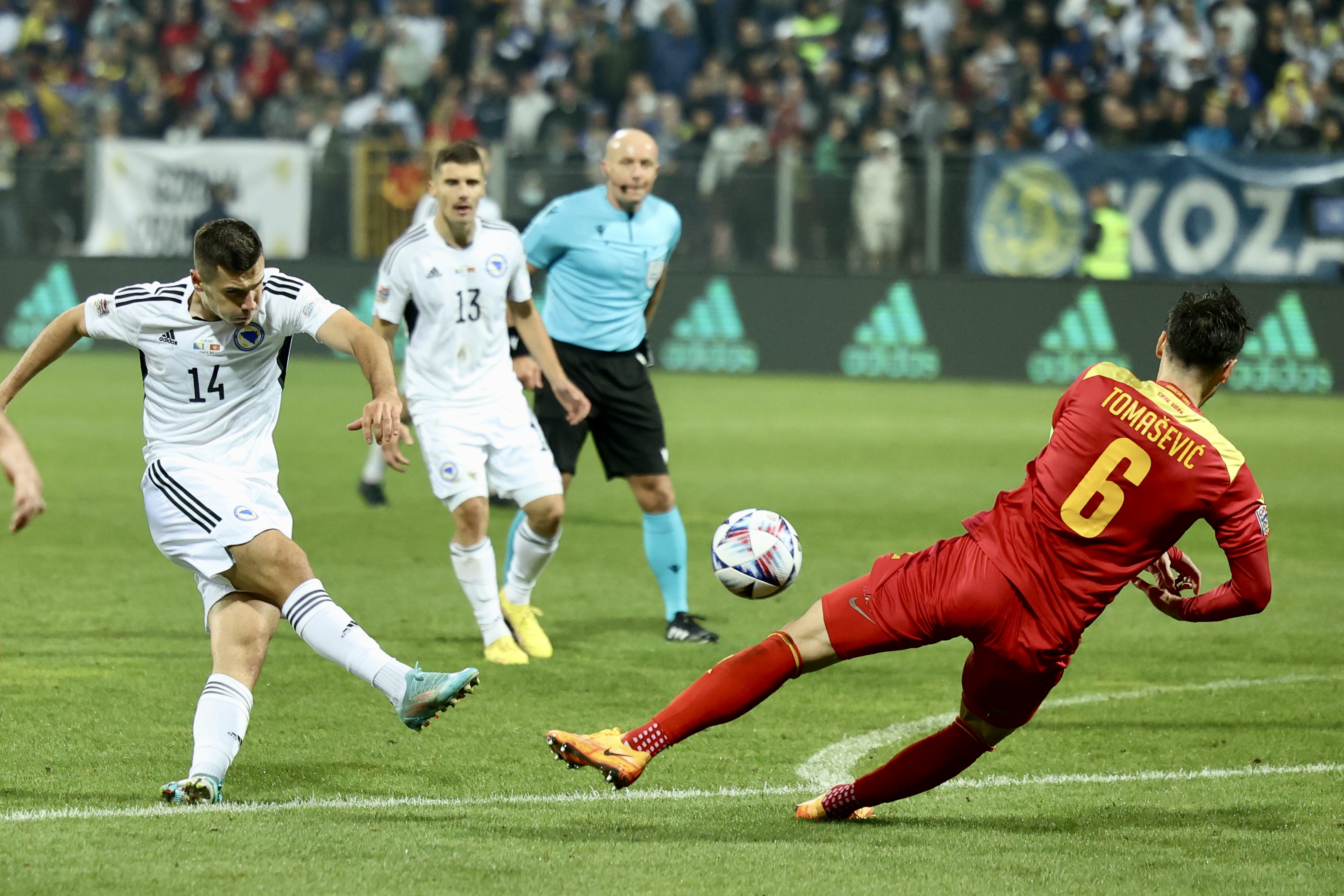 UEFA NATIONS LEAGUE - GROUP B - BOSNIA AND HERZEGOVINA BOSNA I HERCEGOVINA CRNA GORA BIH
