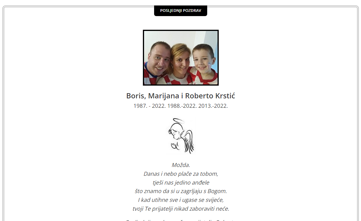 osmrtnica roberto krstic