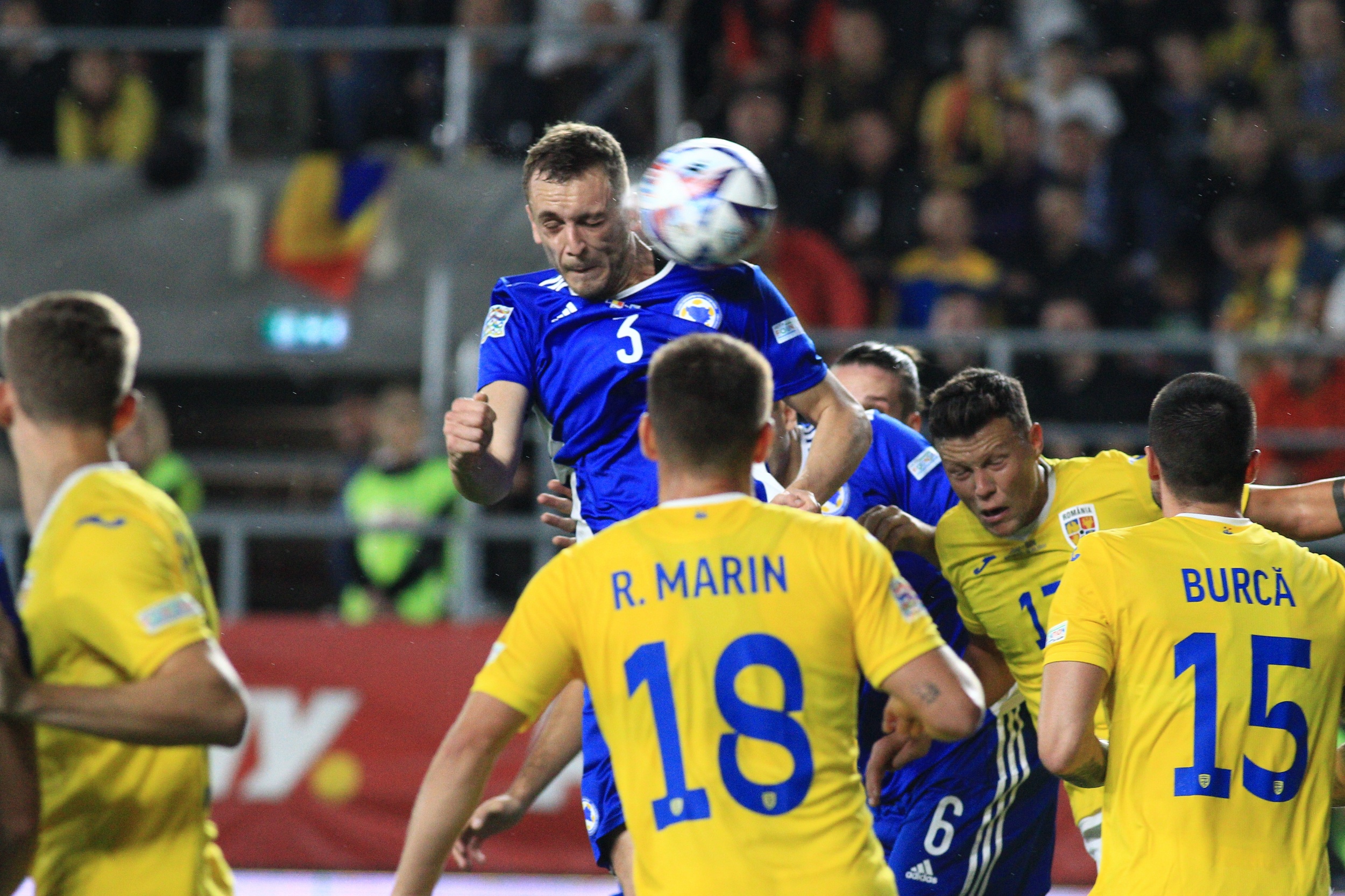 UEFA NATIONS LEAGUE ROMANIA BOSNIA AND HERZEGOWINA